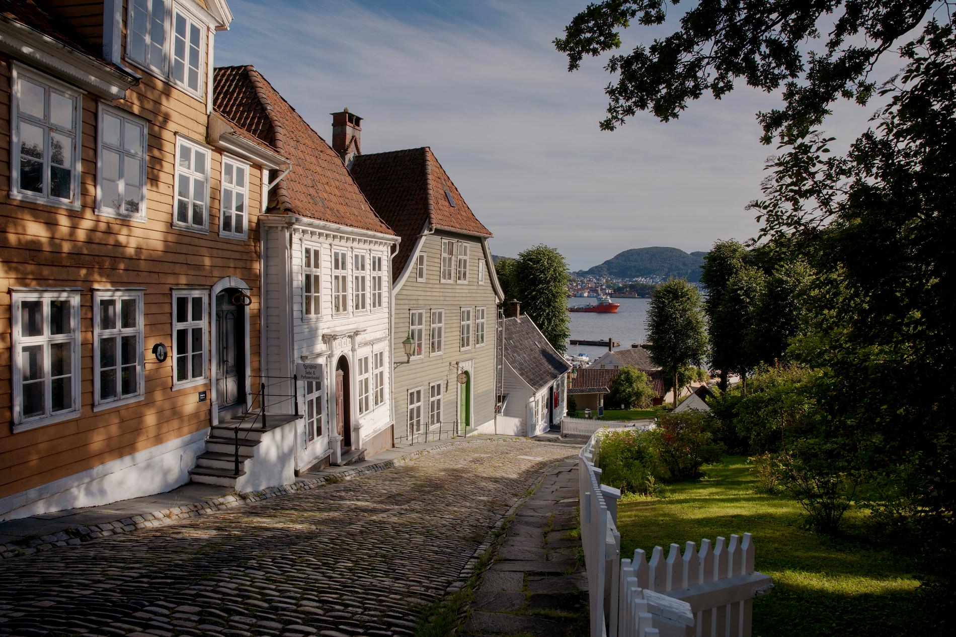 Jens Lorentzen har store vyer for Gamle Bergen Museums formidling av bergenshistorie.