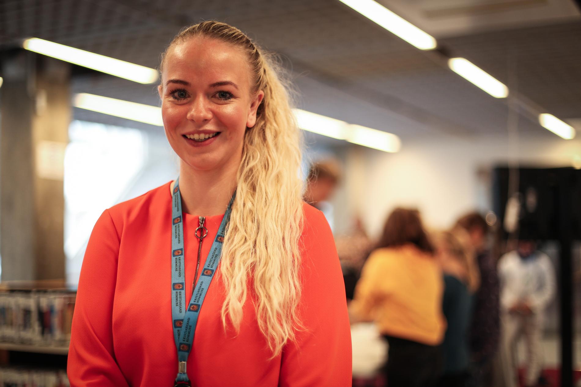 25-åringen fra Kristiansand ser på «Girl Tech Fest» som en gyllen mulighet til å inspirere flere unge jenter til å velge teknologibransjen som framtidig yrke.