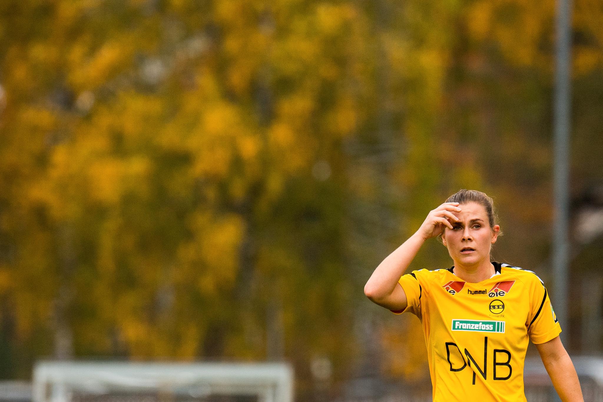 SKAL SPILLE CUPFINALE: LSK Kvinners Emilie Haavi.