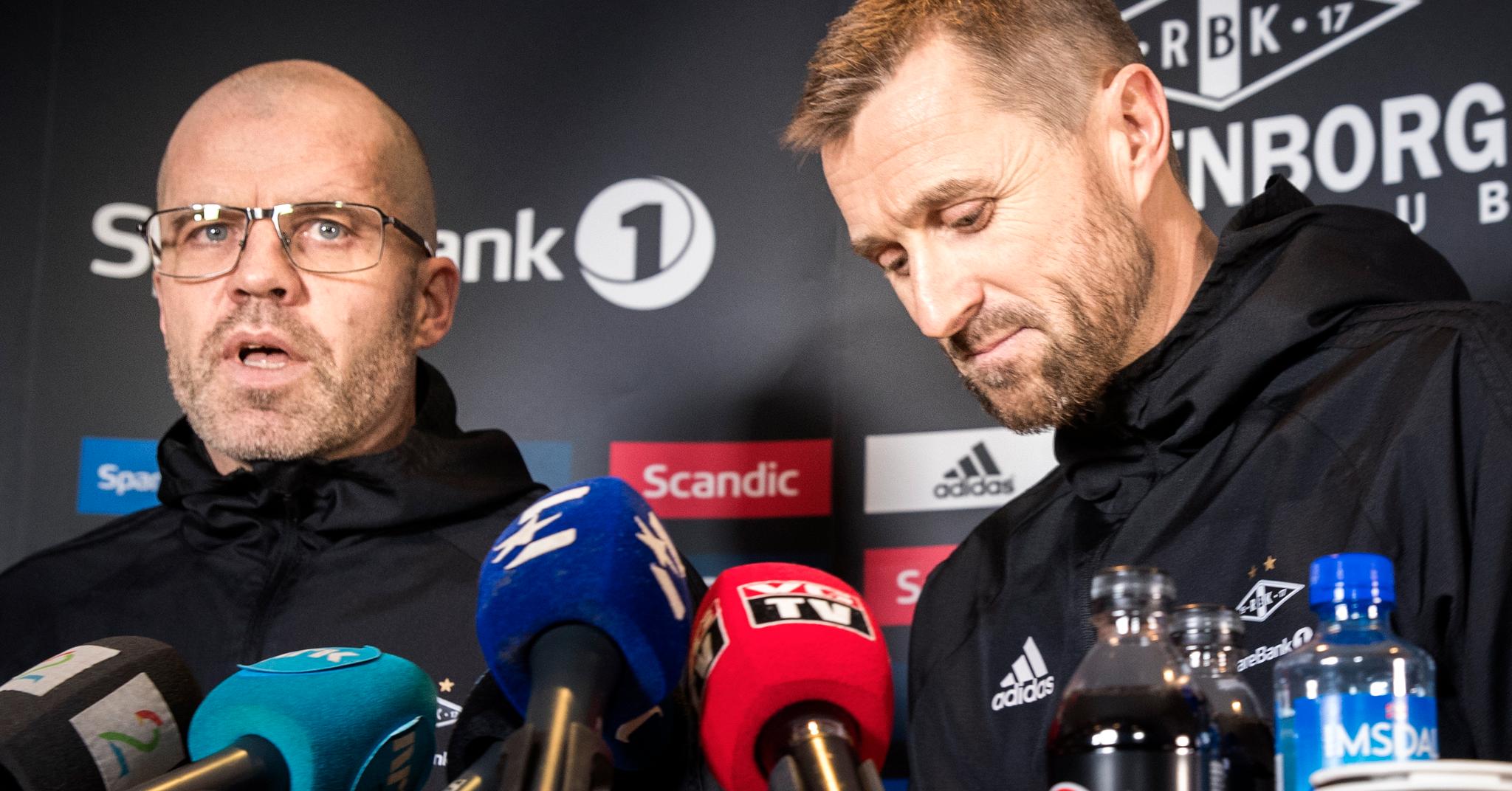 Tygger på bud: Sportslig leder Stig Inge Bjørnebye og trener Eirik Horneland.