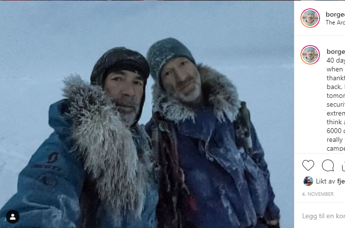Børge Ousland og Mike Horn er på tynn is, bokstavelig talt. De to krysser Polhavet fra Alaska til Svalbard på ski og må av sikkerhetshensyn hentes ut av forskningsskipet Lance. 