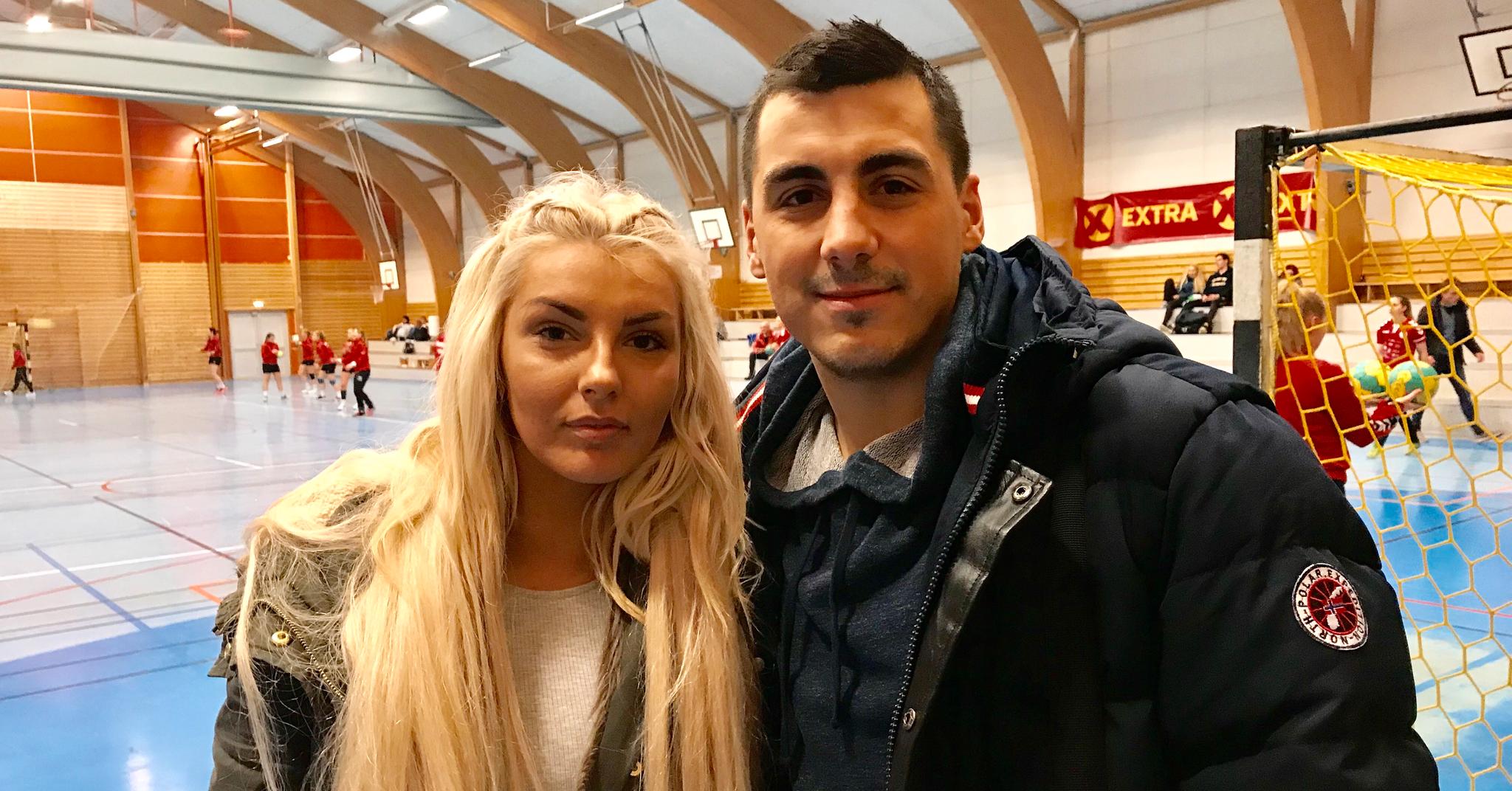 Domagoj Ferencina og kjæresten Petra Lena Kovac stortrives i Tromsø. 