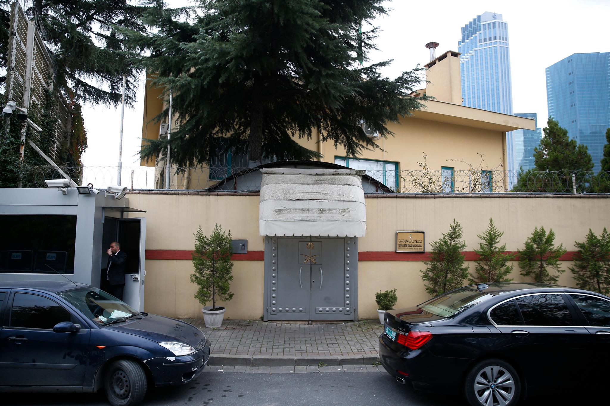 Drapet skjedde her i Saudi-Arabias konsulat i Istanbul.