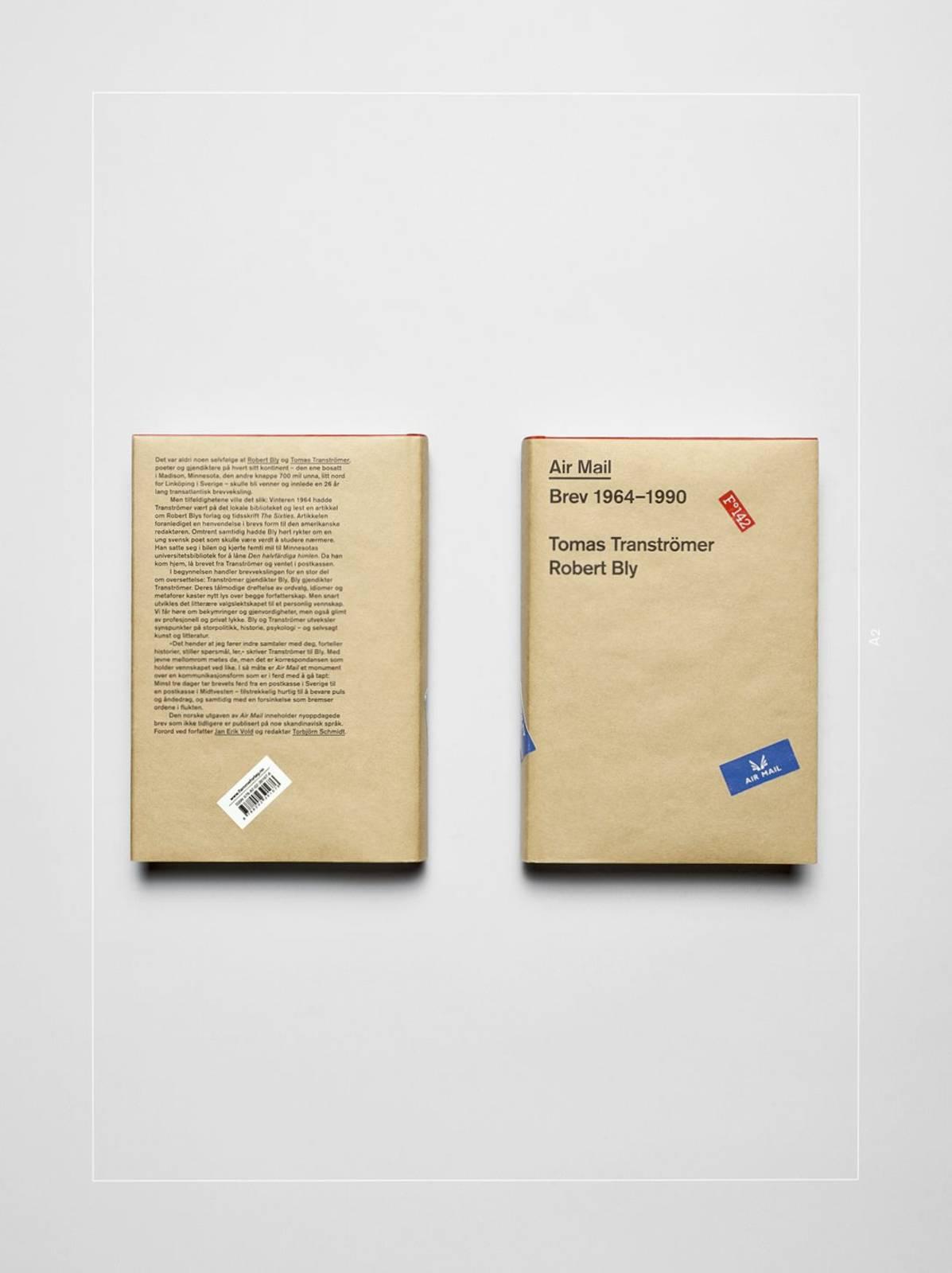Dette er årets vakreste bok ifølge juryen. <i>Air Mail</i> er designet av Aslak Gurholt Rønsen.