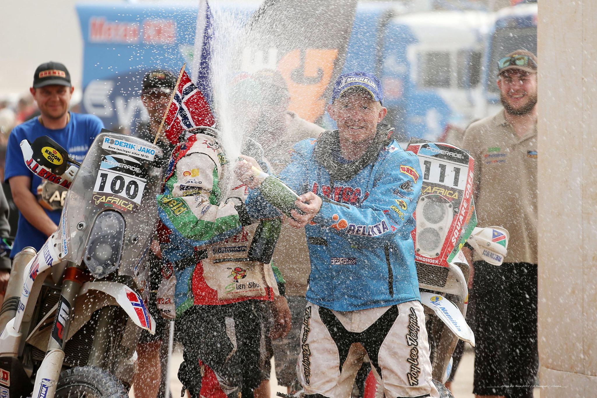 Pål Anders Ullevålseter har vunnet Africa Race to ganger, blant annet her i 2015.