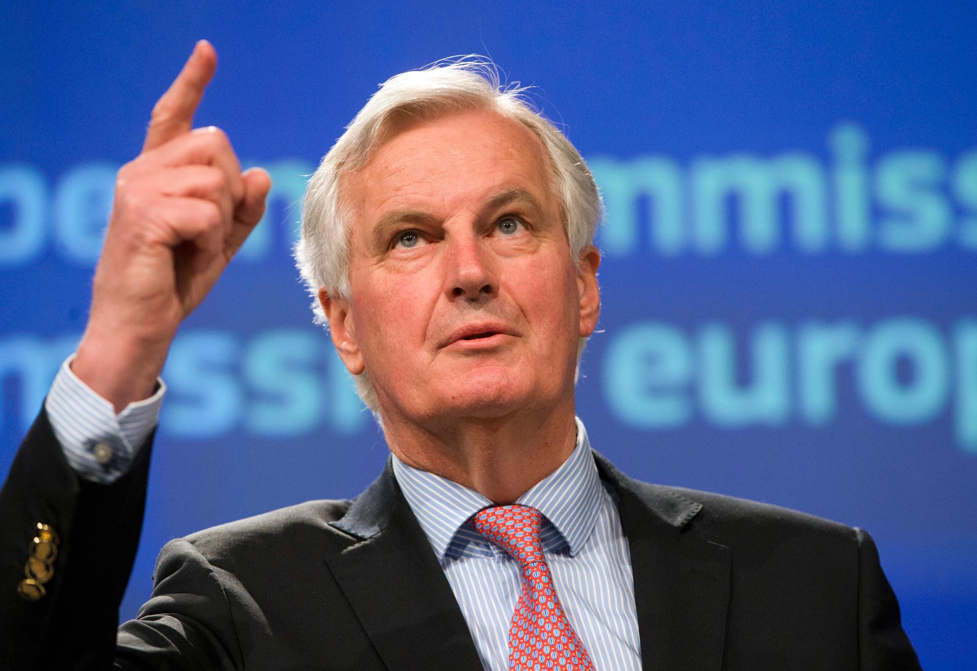 Michel Barnier er EUs sjef for brexitforhandlingene med Storbritannia. Foto: Virginia Mayo / AP / NTB scanpix&nbsp;