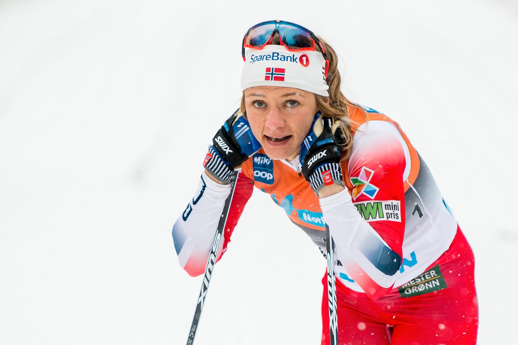 Maiken Caspersen Falla tror både skisporten og Therese Johaug hadde hatt godt av litt mer spenning. 