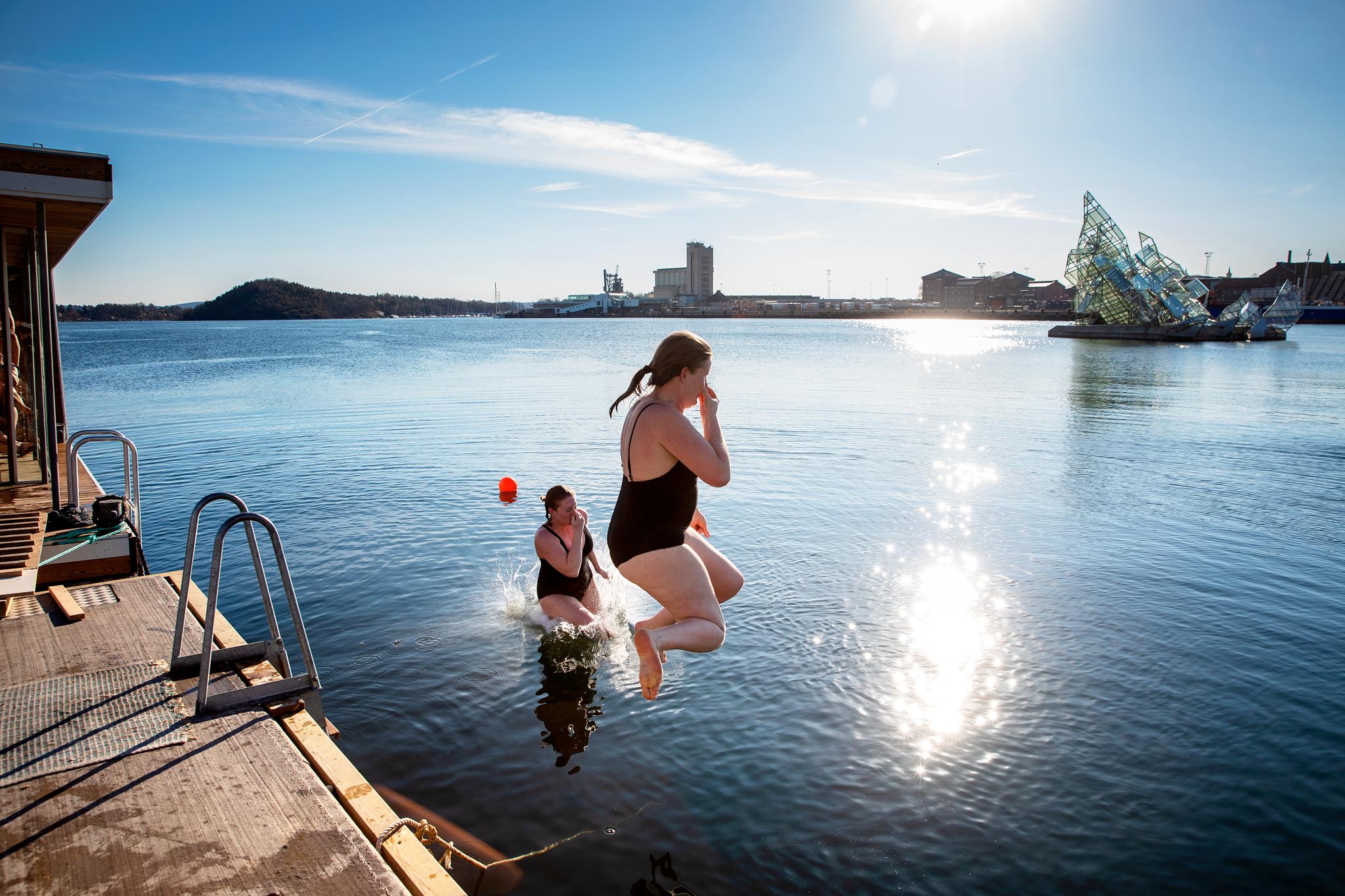Selv om vi er i siste halvdel av september, blir det badevær i Oslo i helgen. Men nyt det så lenge du kan, neste uke blir det kaldt. (Arkivbilde)
