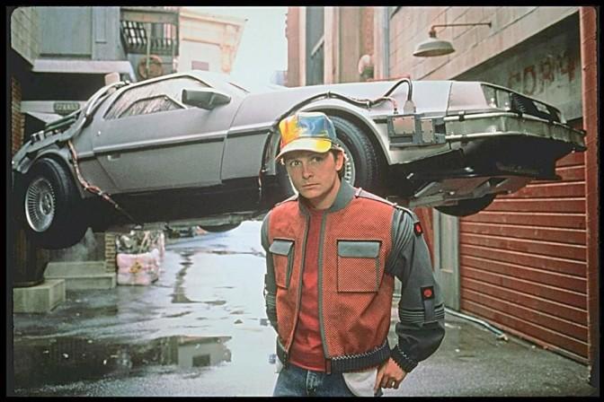I denne DeLorean-en reiste Marty McFly gjennom tid og rom. Her fra 2015. I denne DeLorean-en reiste Marty McFly gjennom tid og rom. Her fra 2015.