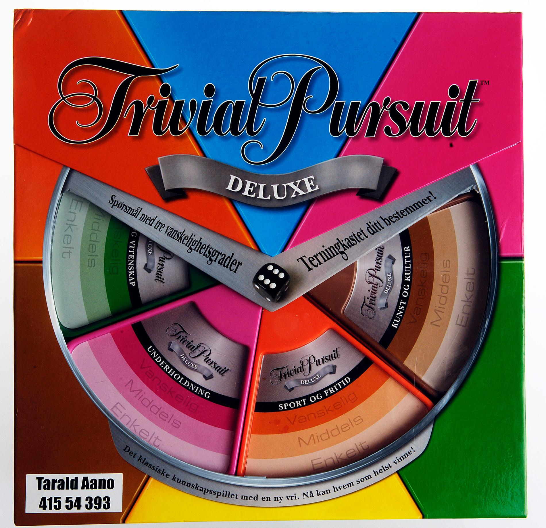 Trivial Pursuit, eller TP, er en kjær favoritt hos store og små.