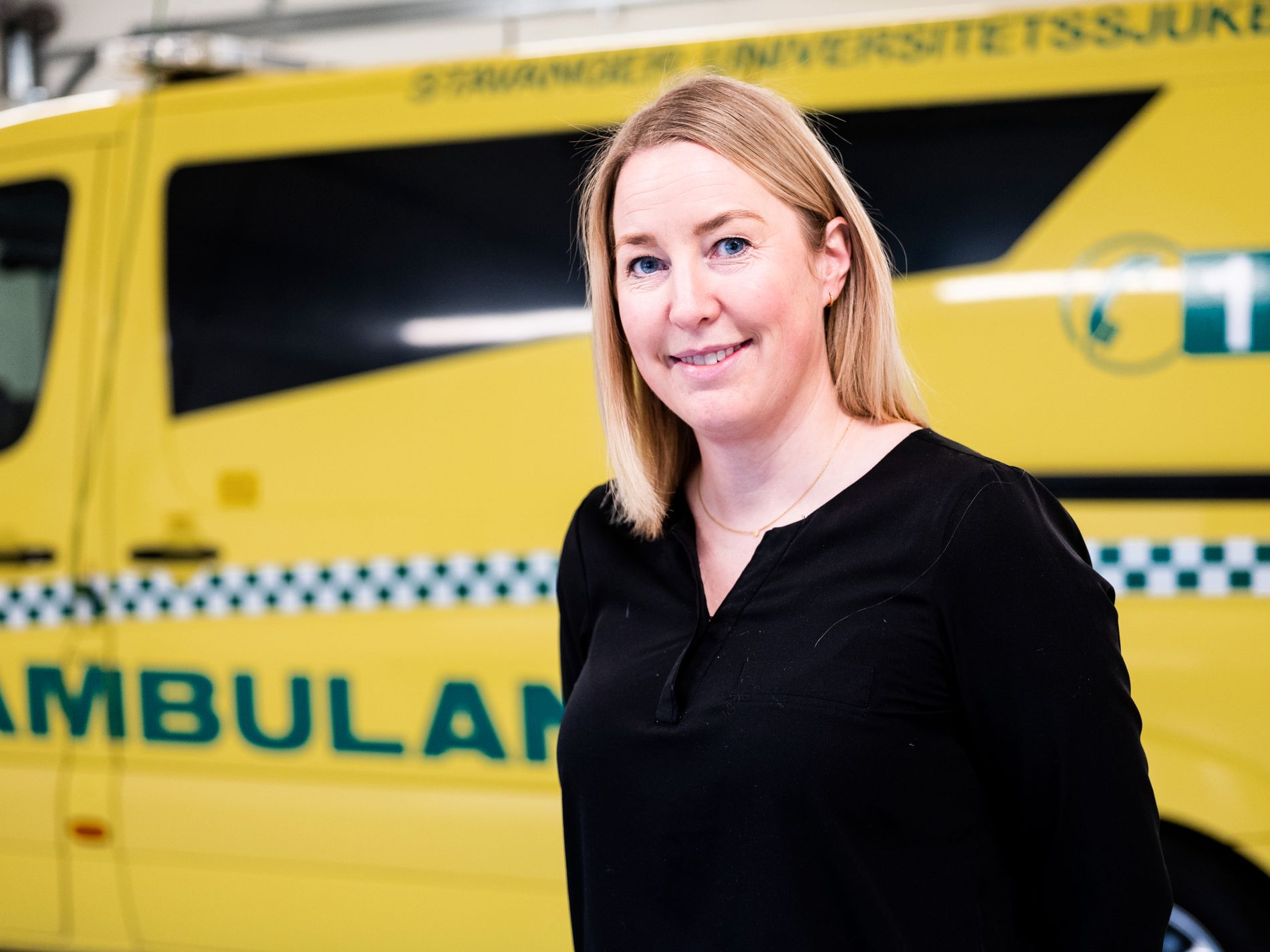 Studieprogramleder Nina Vatland ved bachelor i paramedisin på Universitetet i Stavanger.