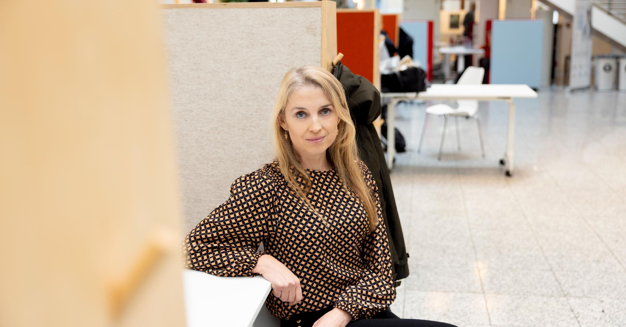 Jobbekspert Helene Tronstad Moe, forsker og foreleser i arbeids- og organisasjonspsykologi ved Høyskolen Kristiania.