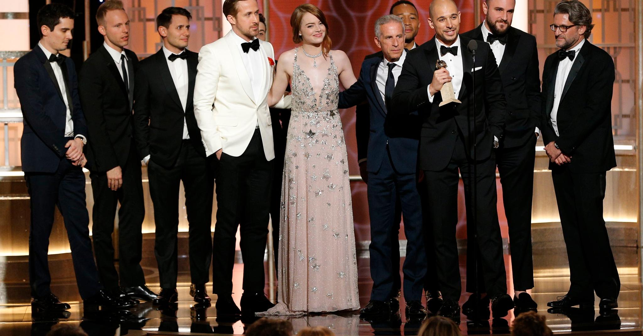 Filmen "La La Land" fikk flest priser under årets Golden Globe.