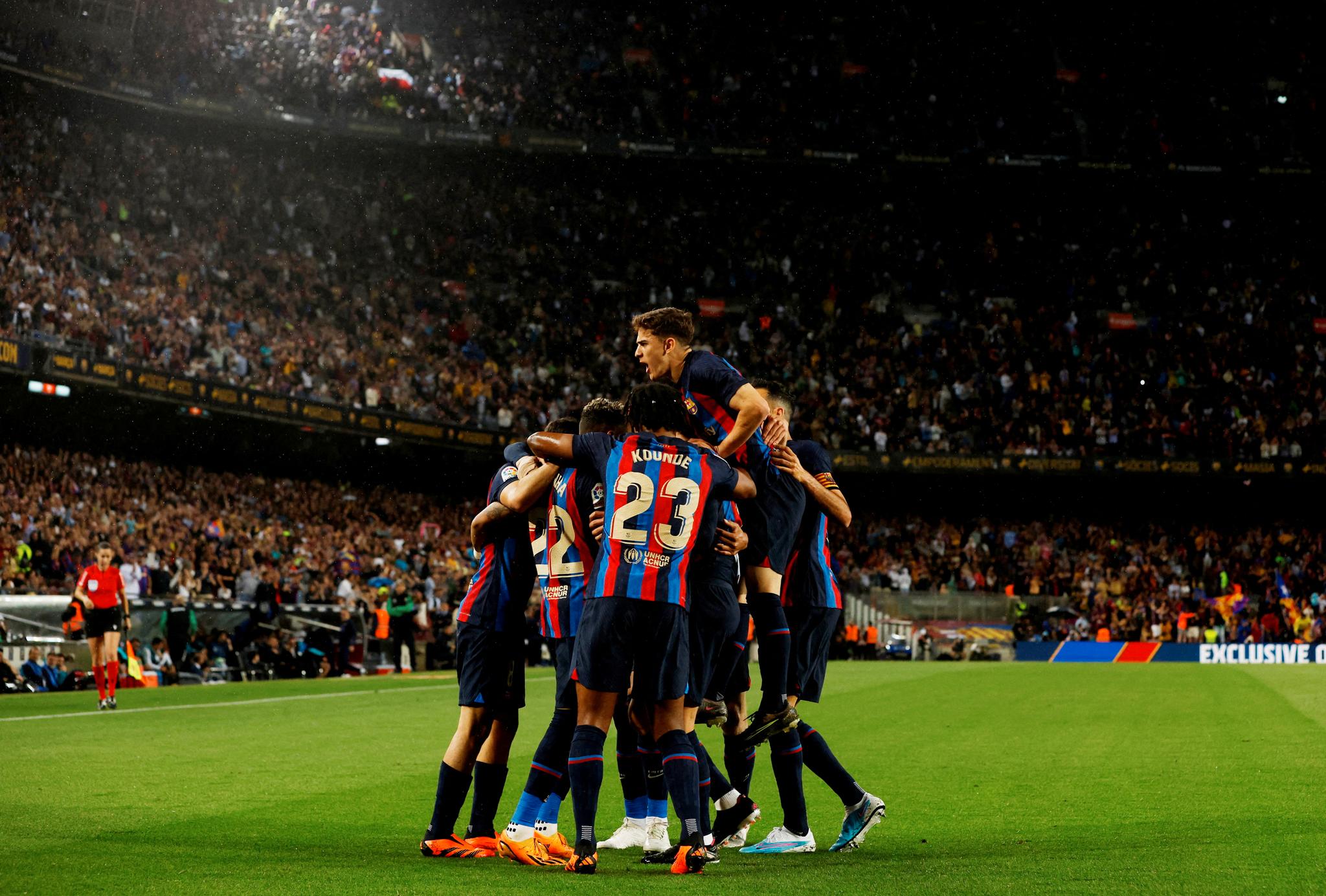 FULL KONTROLL: 4–0-seieren gjør at Barcelona har en komfortabel ledelse på toppen av La Liga.