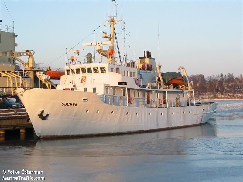 Dette er skipet som Generasjon Identitet hevder å ha leid for å patruljere kysten av Libya. Bildet er tatt fra nettsiden MarineTraffic.com, hvor man kan følge skipets bevegelser. 