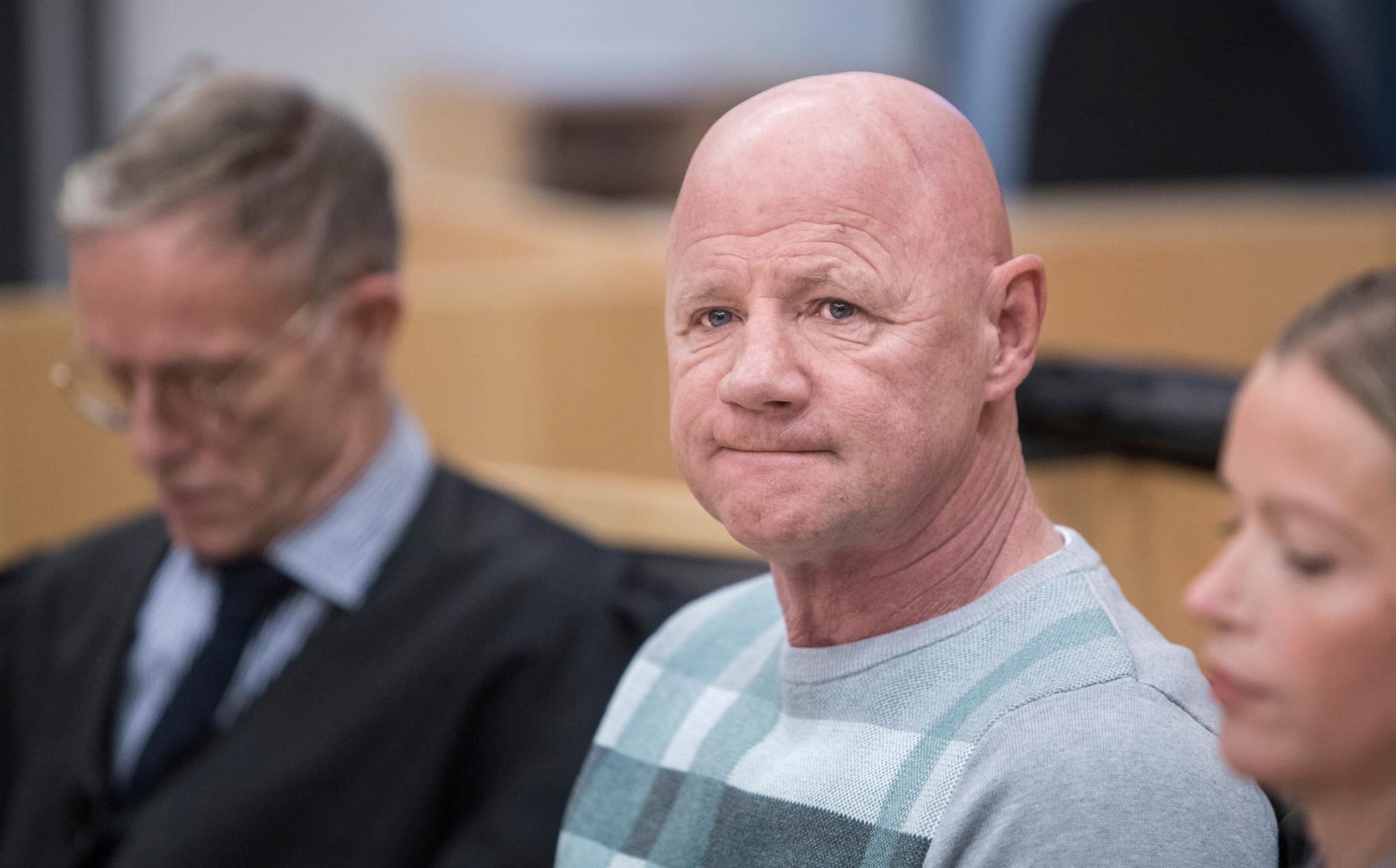 Jan Erik «Jannik» Iversen i rettssalen. Nå er han dømt for å forsøke å presse Kjell Inge Røkke for et tosifret millionbeløp.