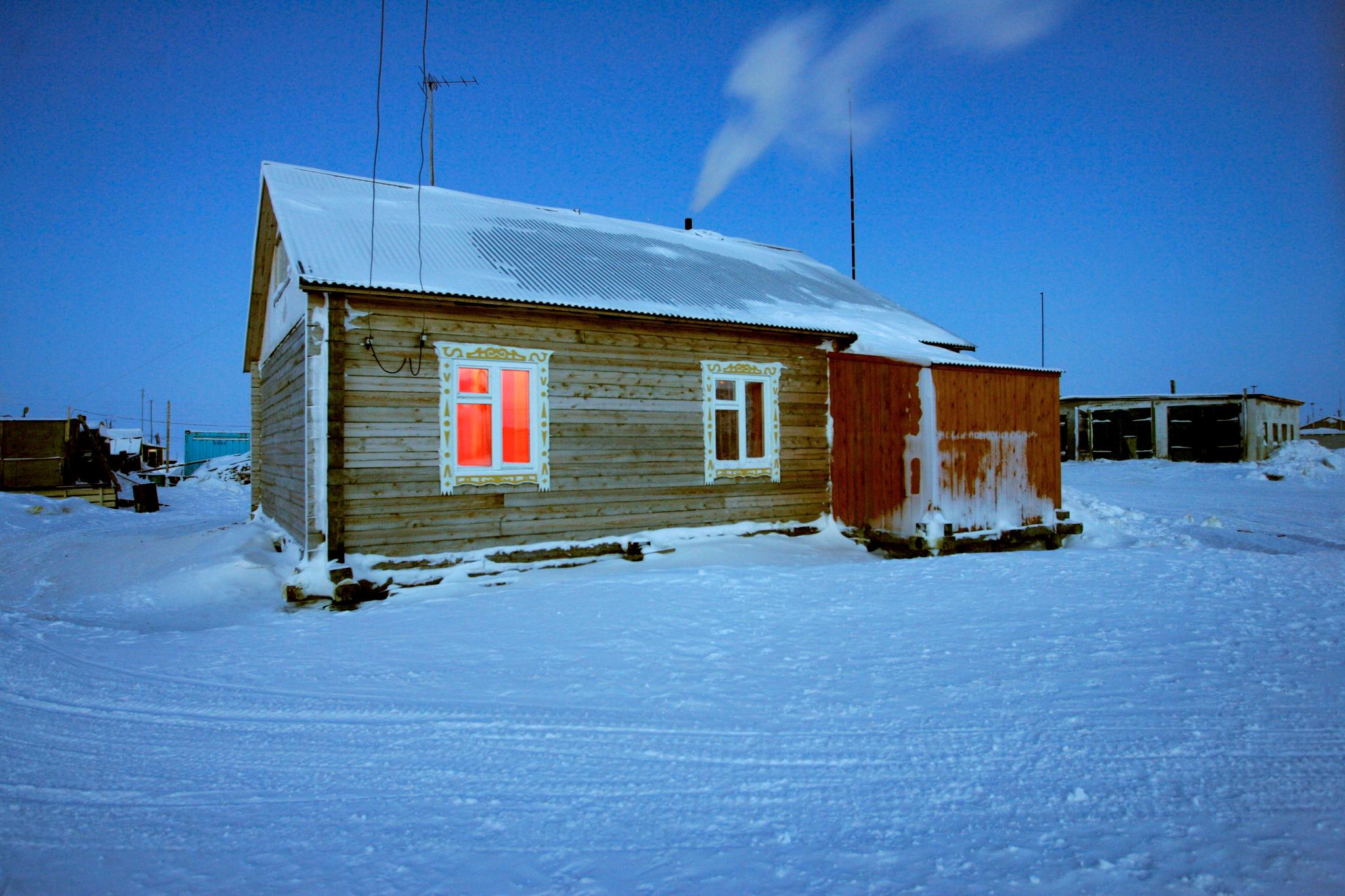 Slik ser det ut i Sibir når det er skikkelig kaldt. Nå kommer Sibir-kulden til oss.