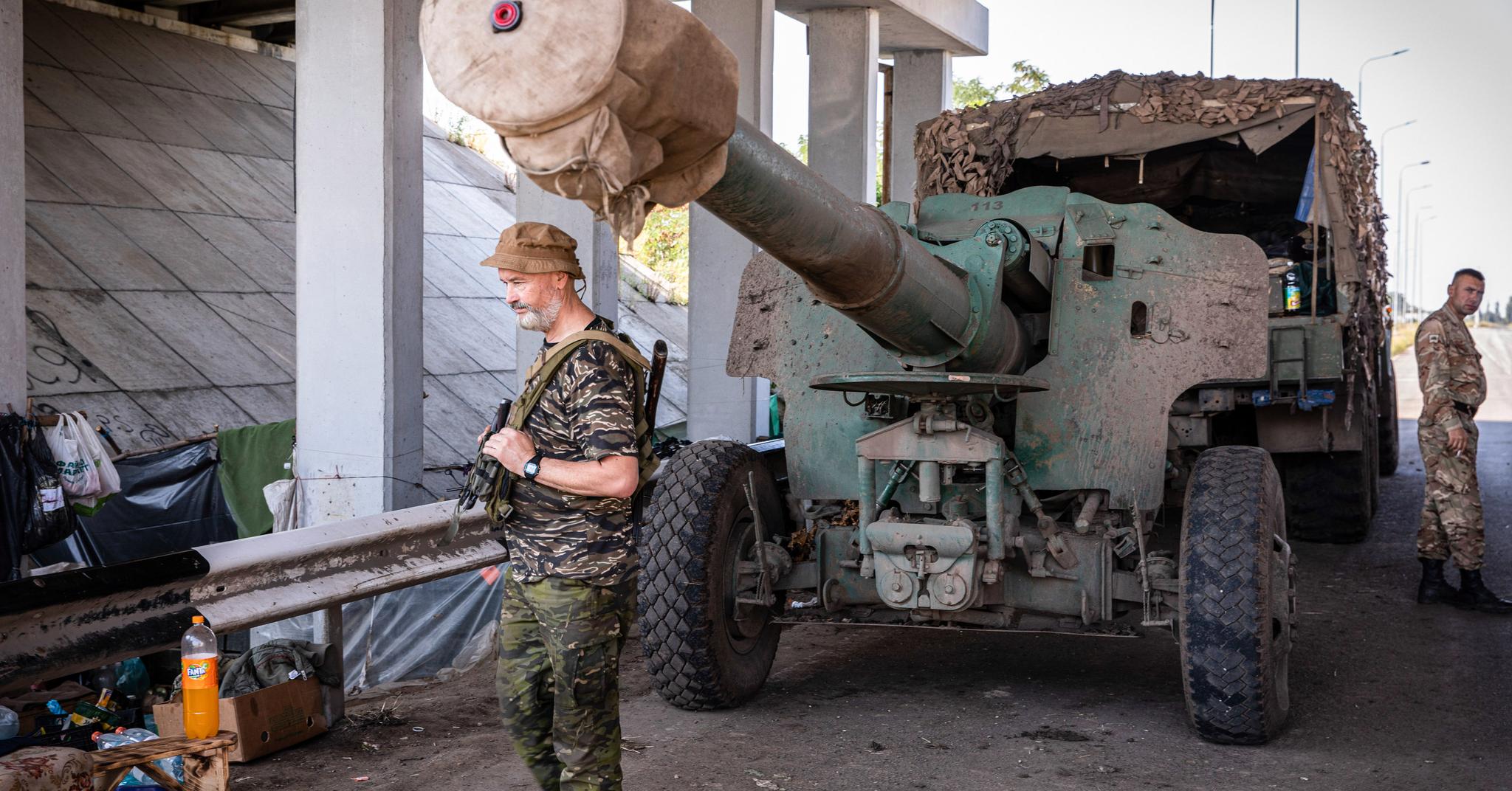 La contre-offensive est en cours dans le sud de l’Ukraine.  – Mais ça a été exceptionnellement calme à partir de là, dit l’expert.