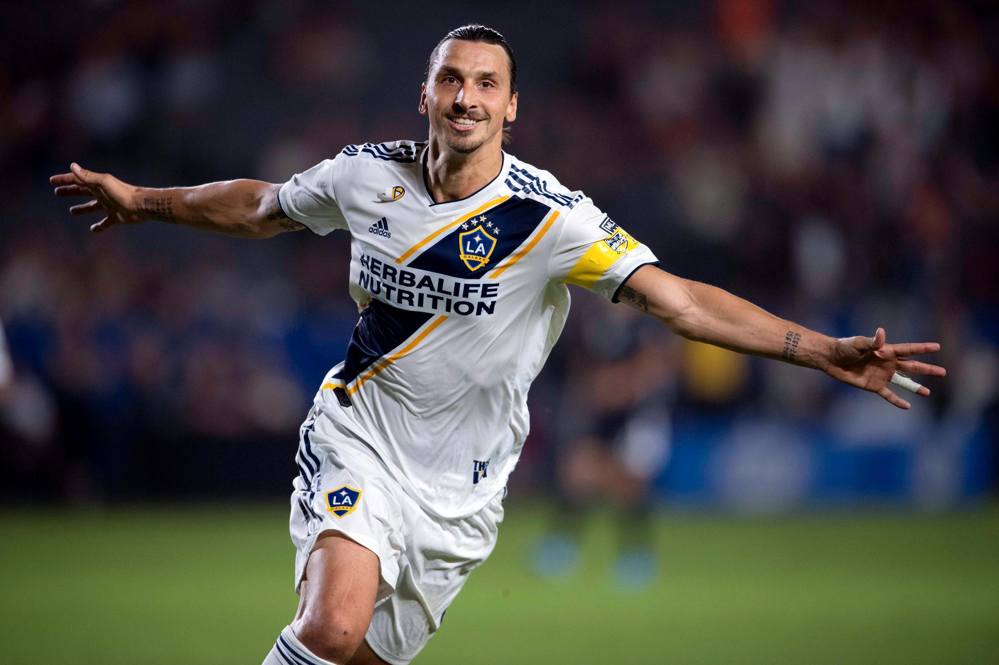 USA: Zlatan Ibrahimovic spilte fotball for LA Galaxy i MLS i perioden 2018–2019.