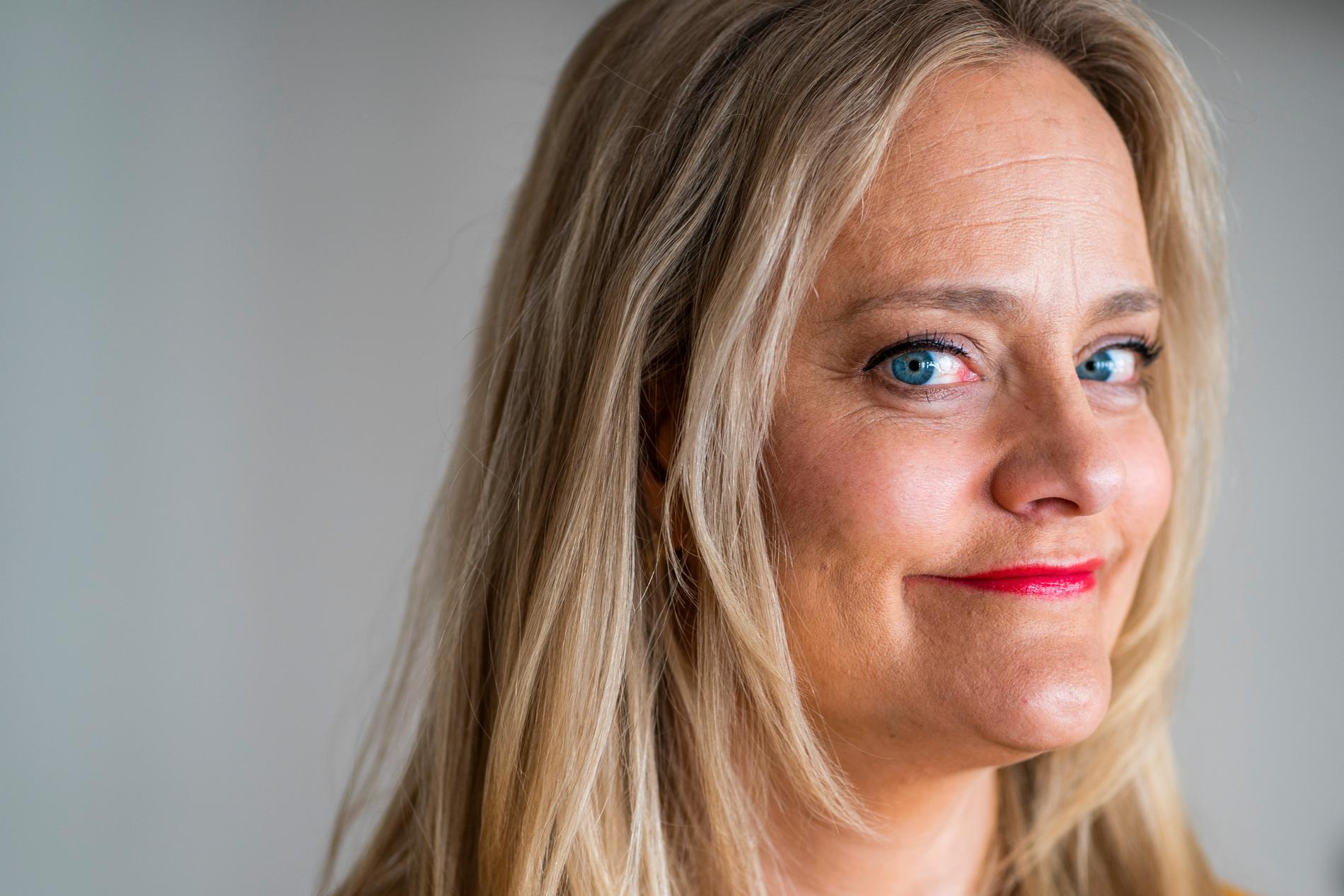 Serieskaper og hovedrolleinnehaver Henriette Steenstrup har grunn til å smile over mottakelsen «Pørni» har fått. 