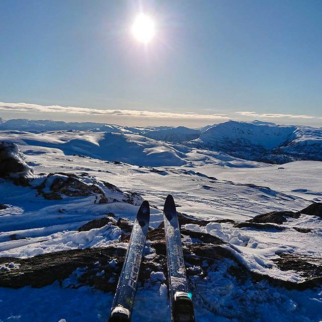 Utsikten fra toppen av Rispingen. Foto: Rune Hagebø