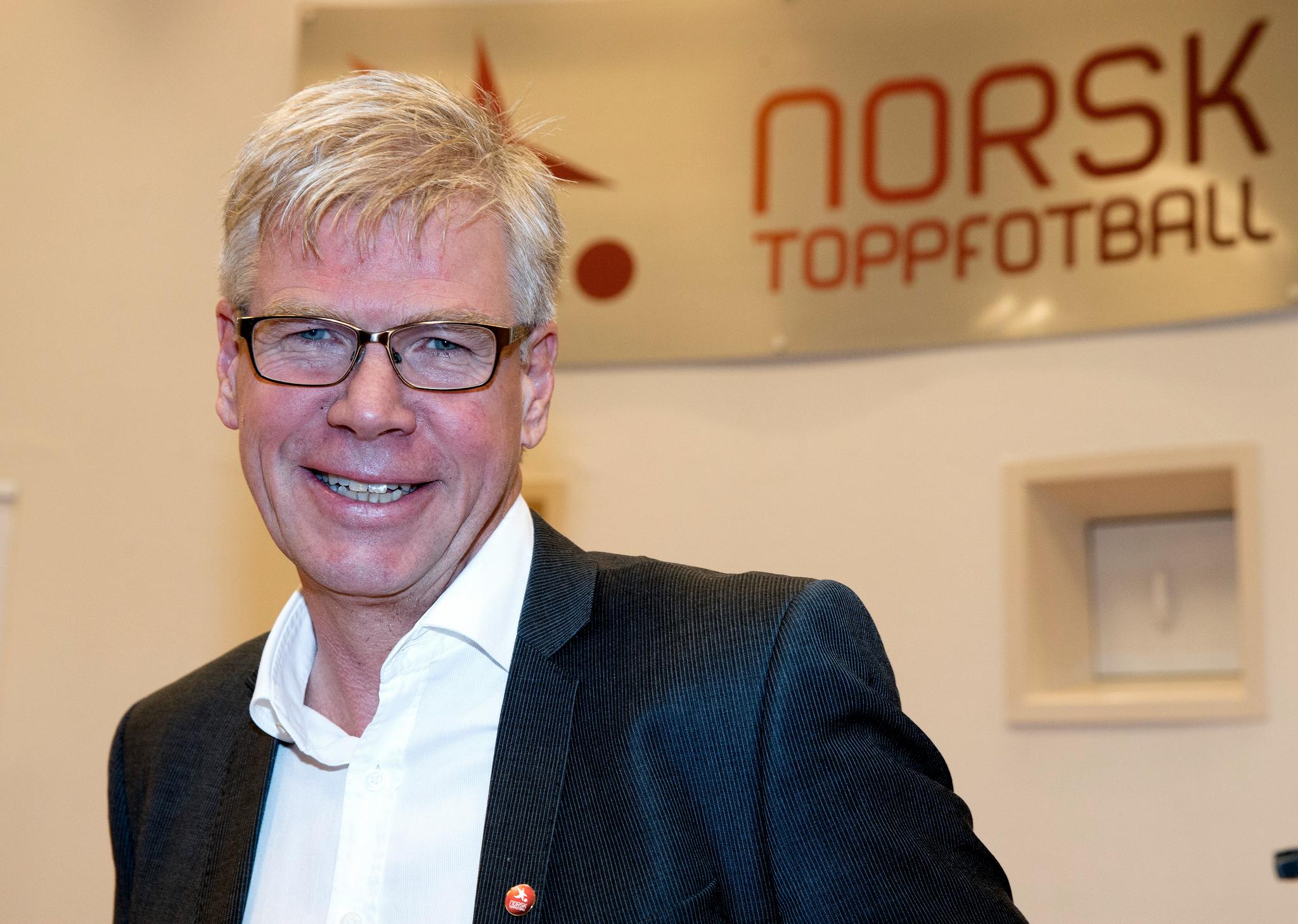 Leif Øverland er administrerende direktør i Norsk Toppfotball.