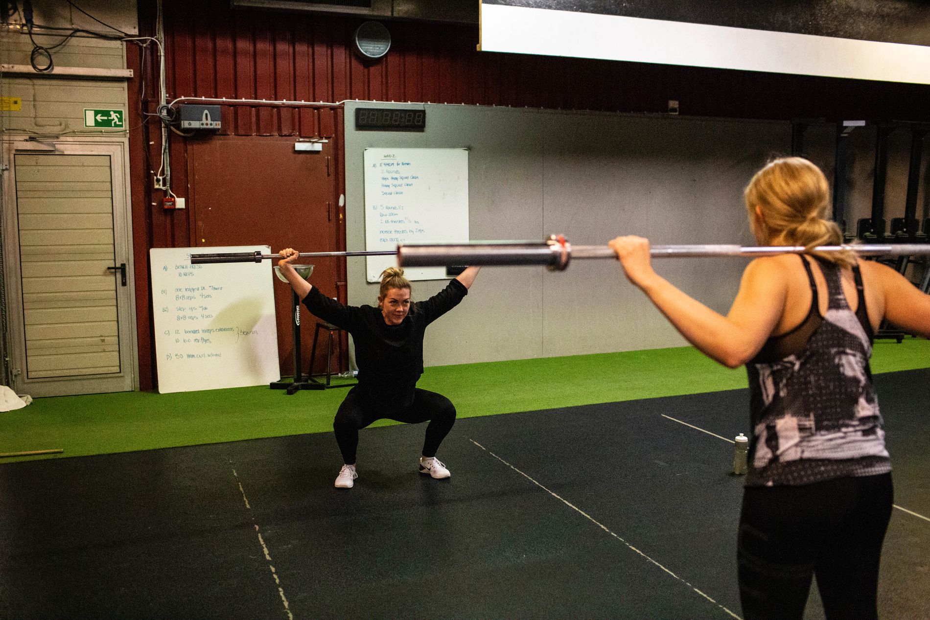 Hege Meling Kvia er trener på CrossFit Centrum Hillevåg. - Vi startet for rundt 5 år siden, og har i dag omtrent 200 medlemmer, forteller hun. 