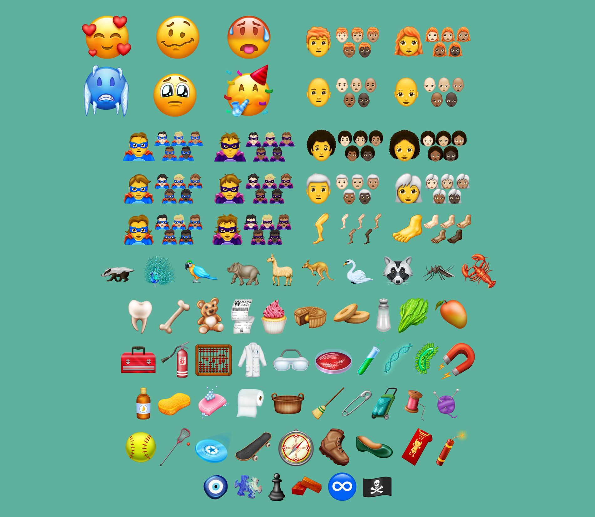 Bagel, magnet eller vaskebjørn? Det blir mange valgmuligheter når neste oppdatering av emojis kommer.