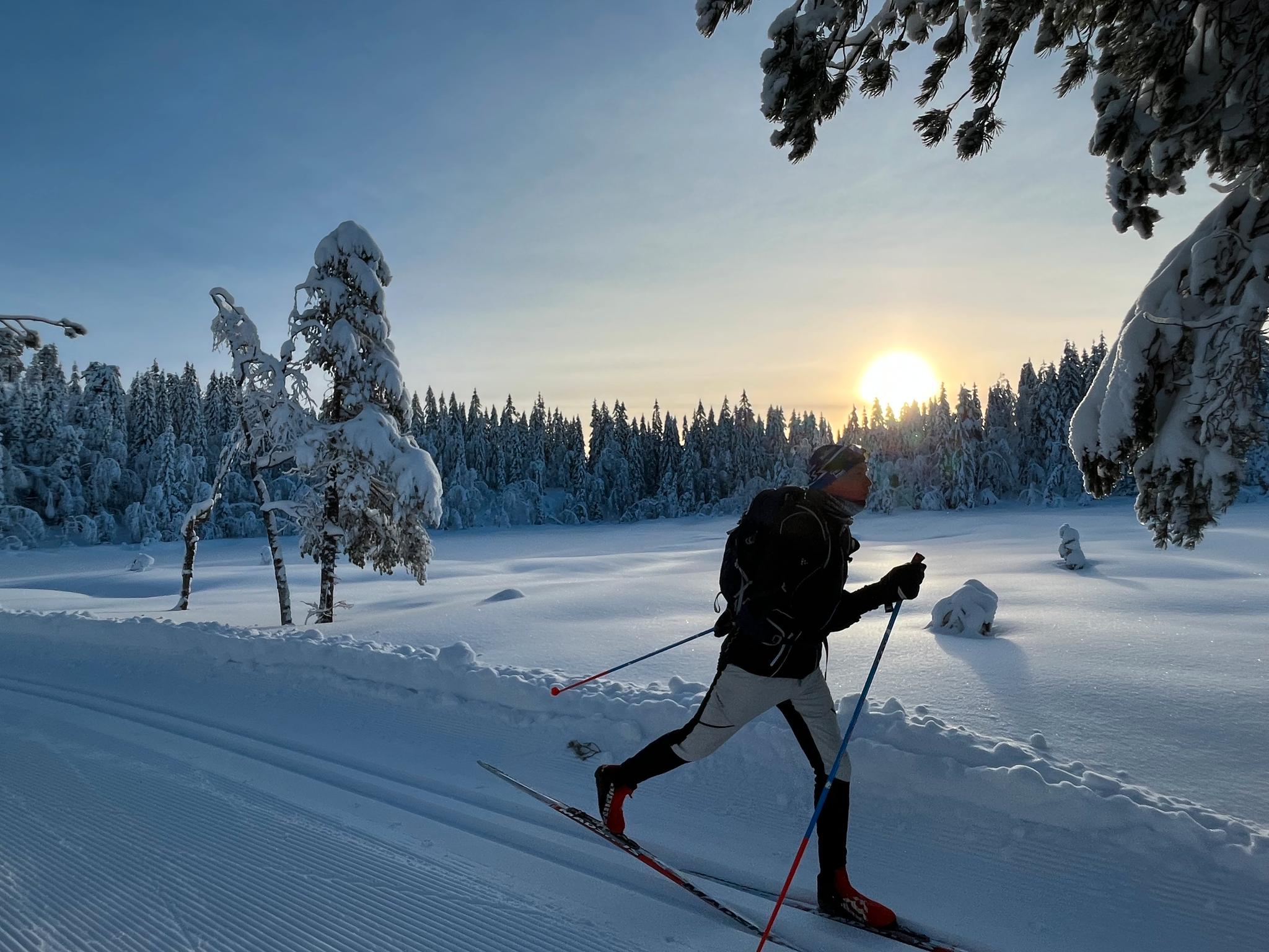 Skitur i Nordmarka er fortsatt mulig for de ivrige.