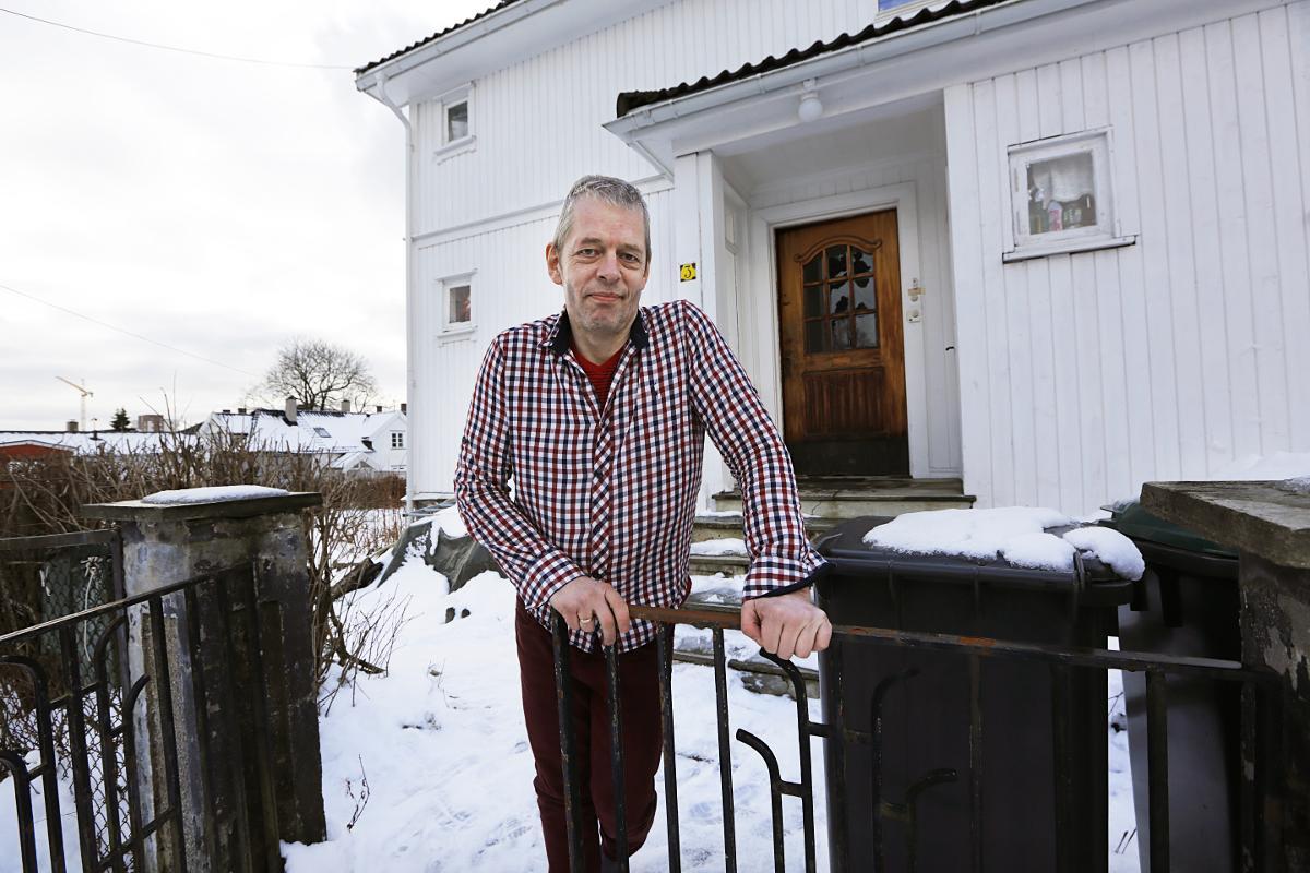 Einar Alexandre Sandberg har bodd på Grünerløkka, og vil ikke ha blokker opp på den fredlige oversiden av Ringveien.