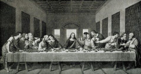 LANGFREDAG: Leonardo Da Vincis tolkning av Jesu siste måltid.
