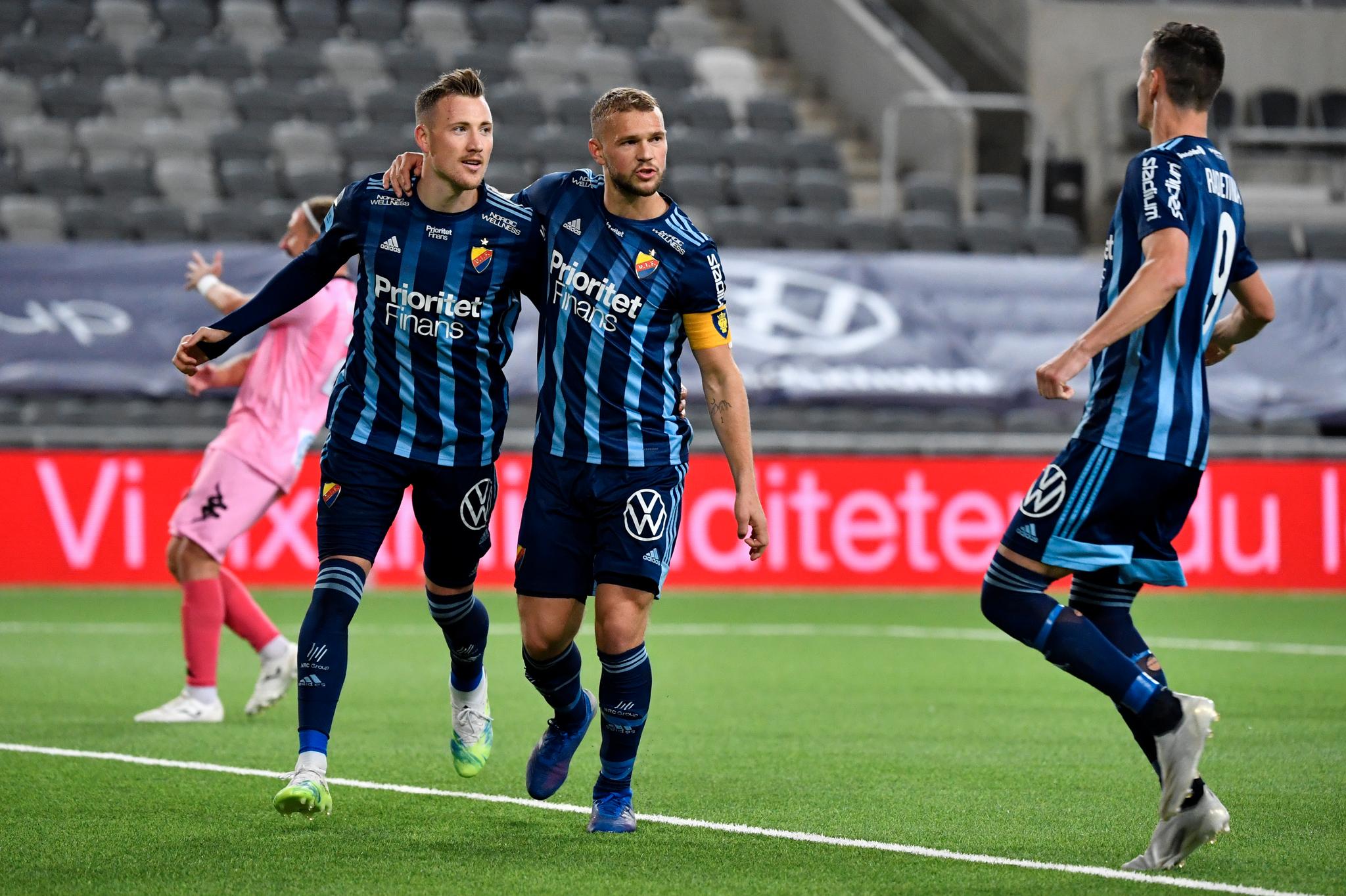 Fredrik Ulvestad scoret for Djurgården mandag. 