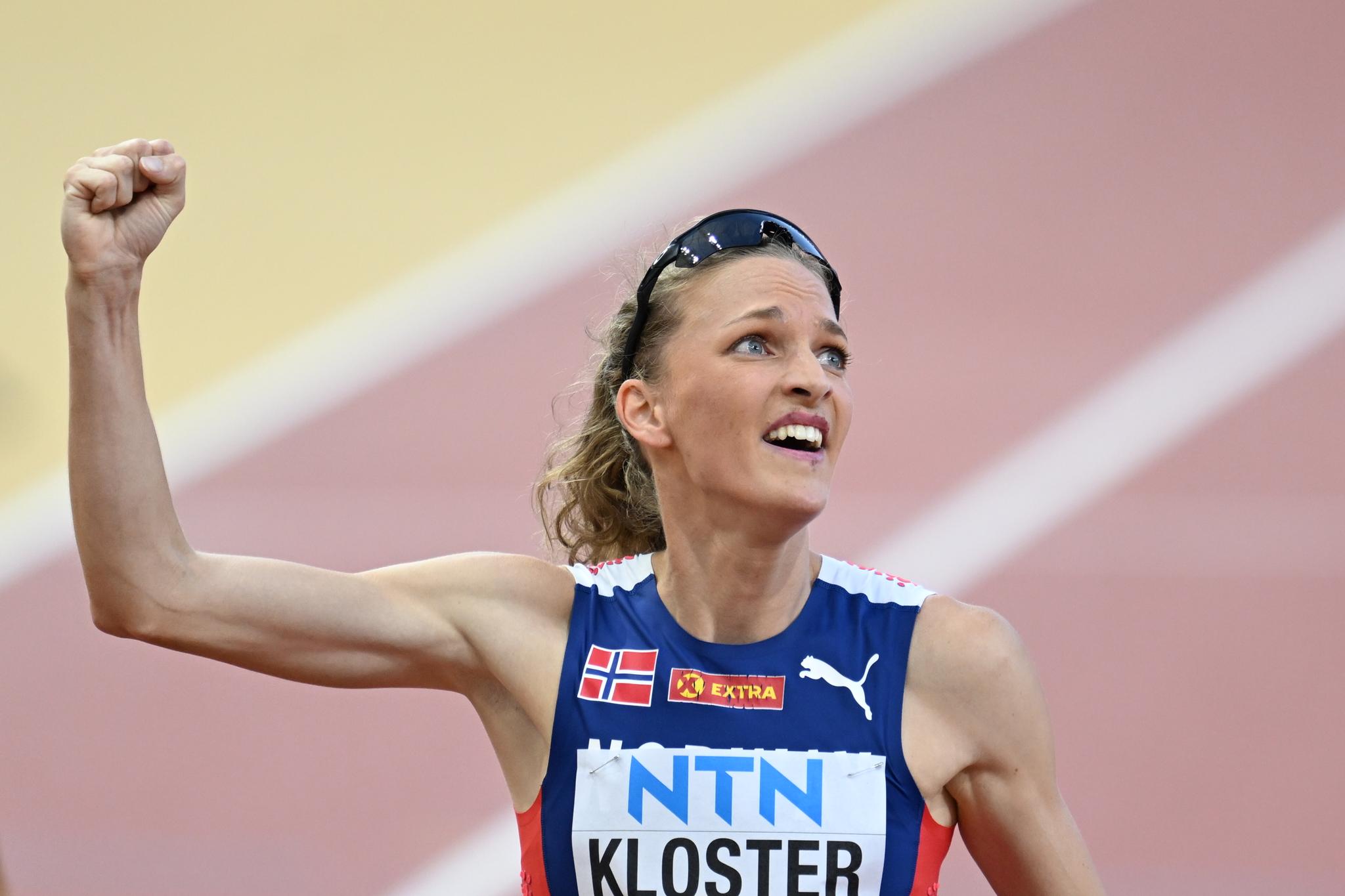 Kloster ha raggiunto le semifinali dei Campionati del mondo nei 400 metri a ostacoli