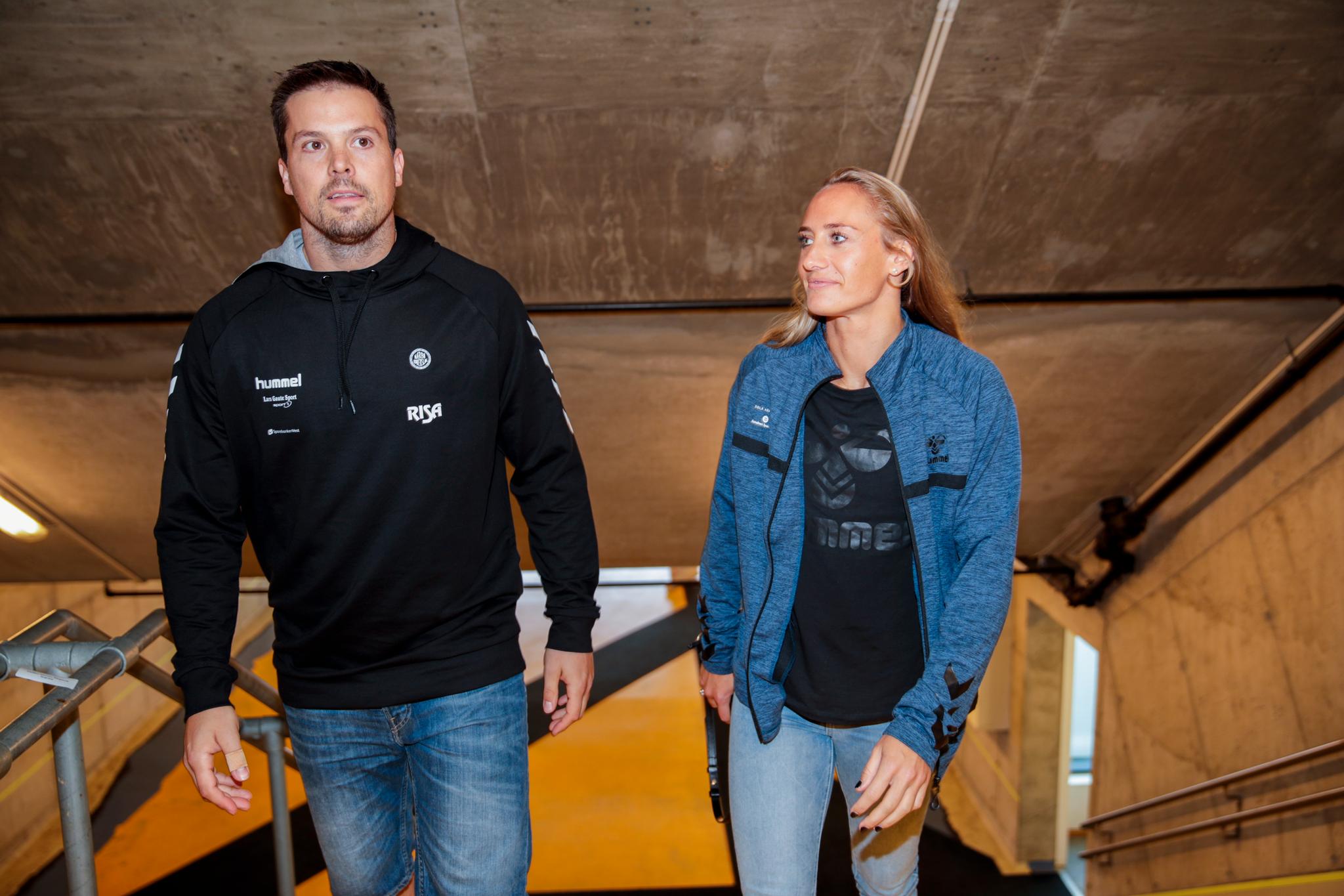 SUKSESS: Steffen Stegavik og Camilla Herrem er tilbake Baia Mare etter seks strake seirer i European League.