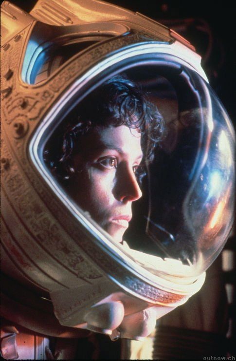 Sigourney Weaver i «Alien»-filmen fra 1979.