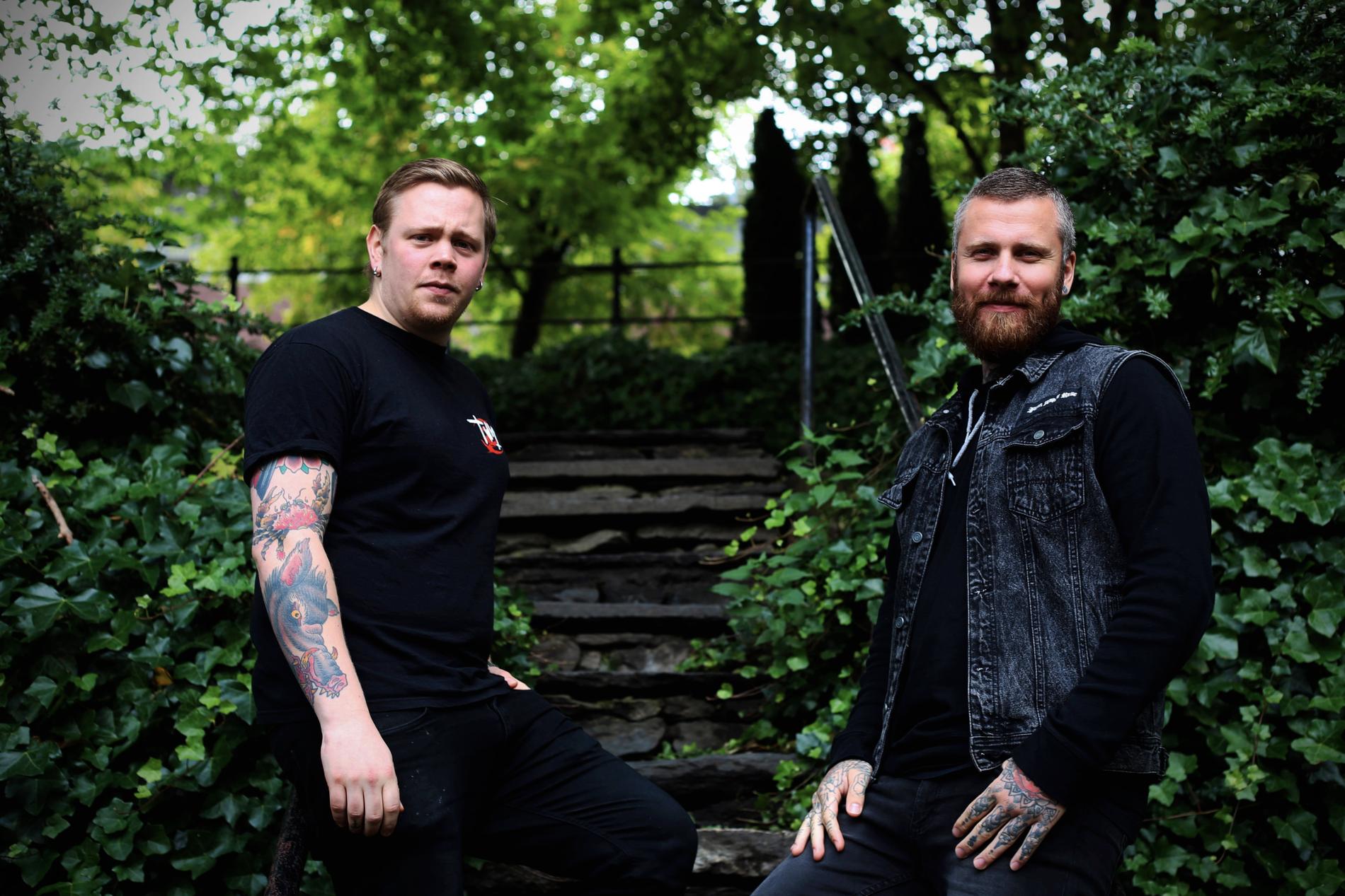 TAR ANSVAR: Det mangler en punkfestival i Stavanger, mente Kato Austrått og Hans Olaf Myrvang. Så da fikser de en.