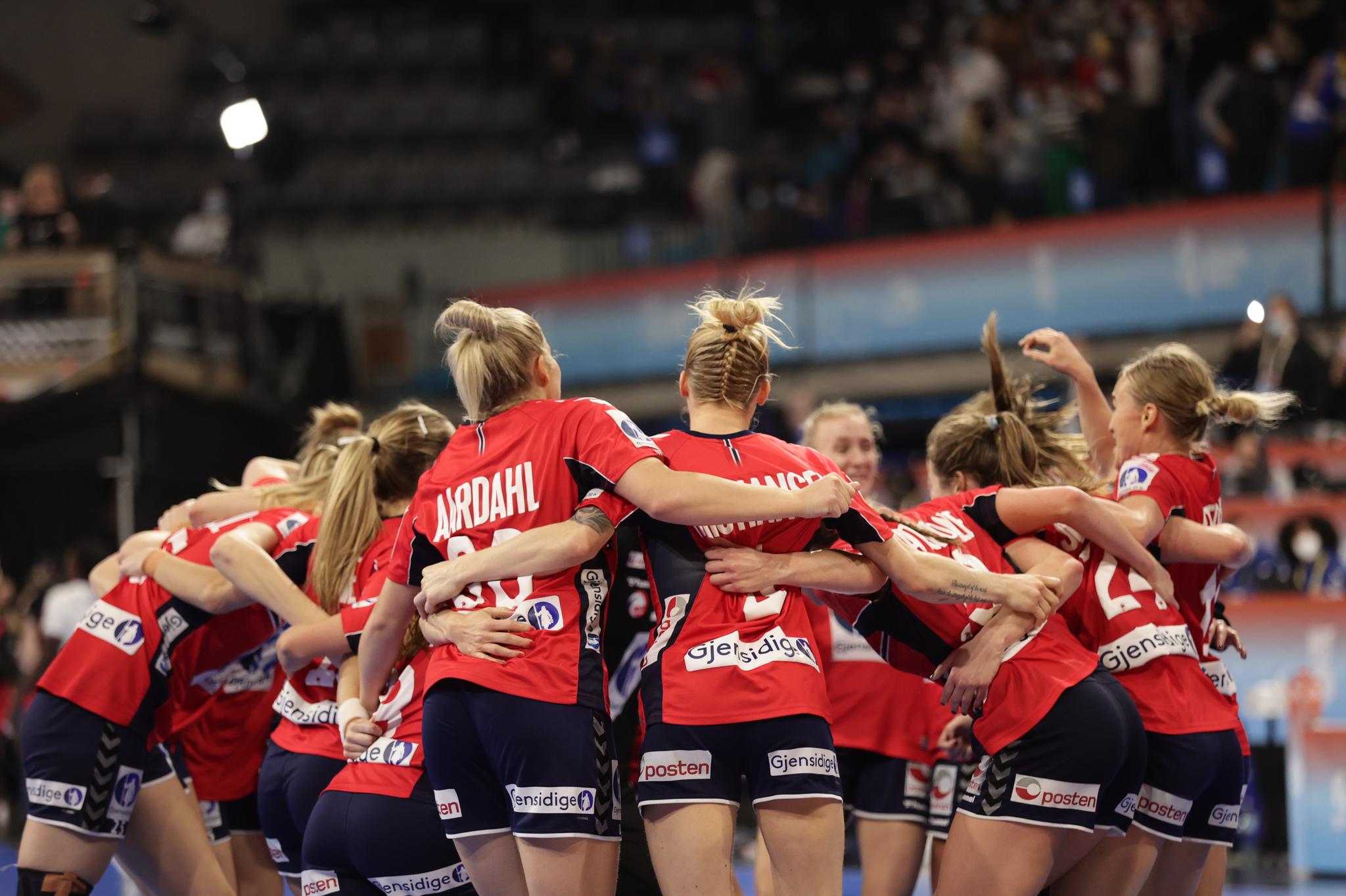 Seiersdansen: Norge er igjen verdensmester i håndball.