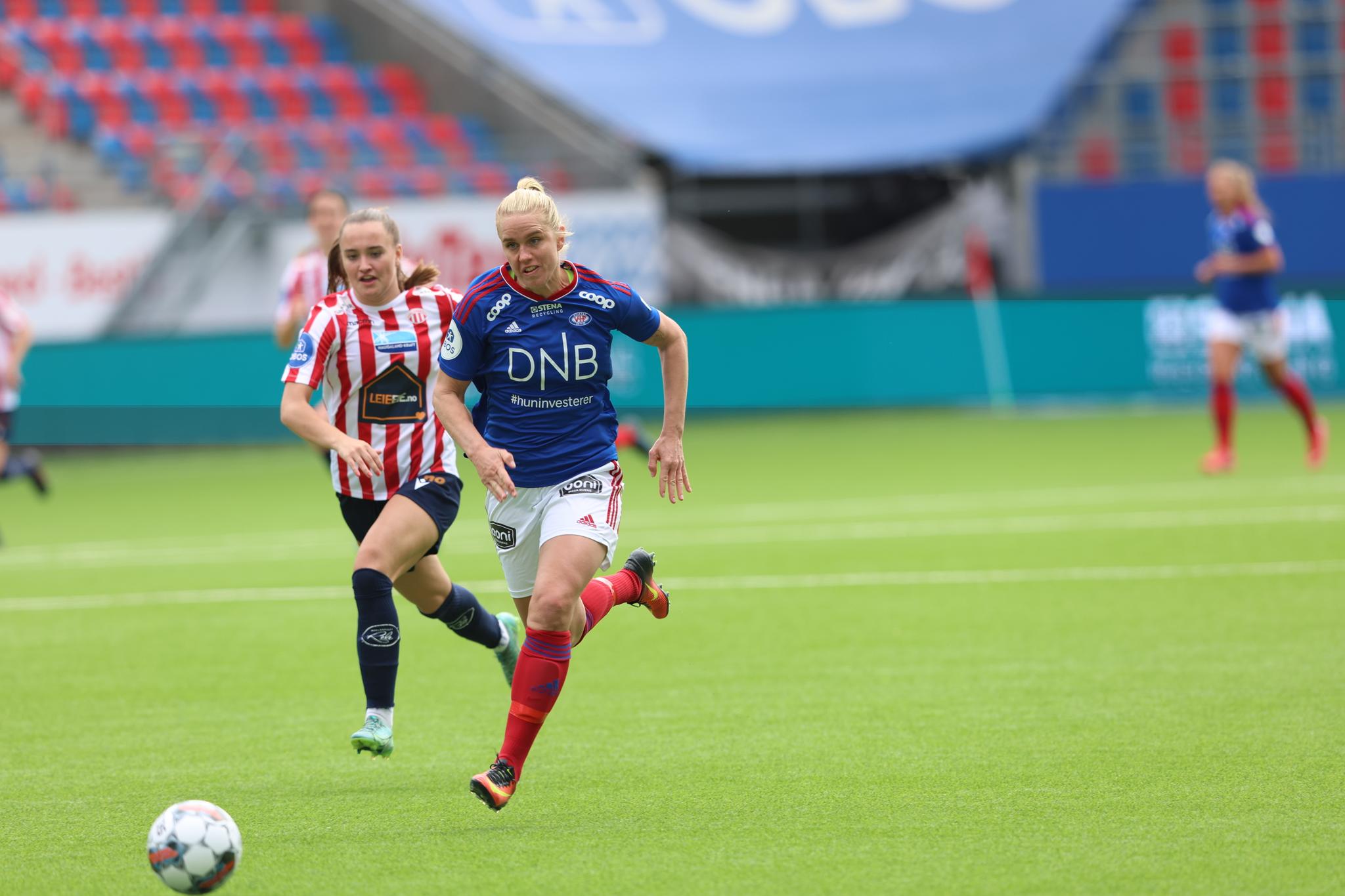 SCORET TO: Elise Thorsnes har scoret 43 mål på 87 kamper for Avaldsnes. Søndag scoret hun to mål mot gamleklubben. 