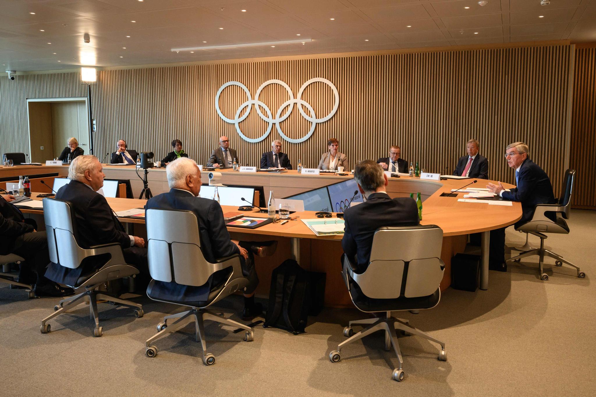 IOC-MØTE: Denne uken var det styremøte i Den internasjonale olympiske komité i Sveits.