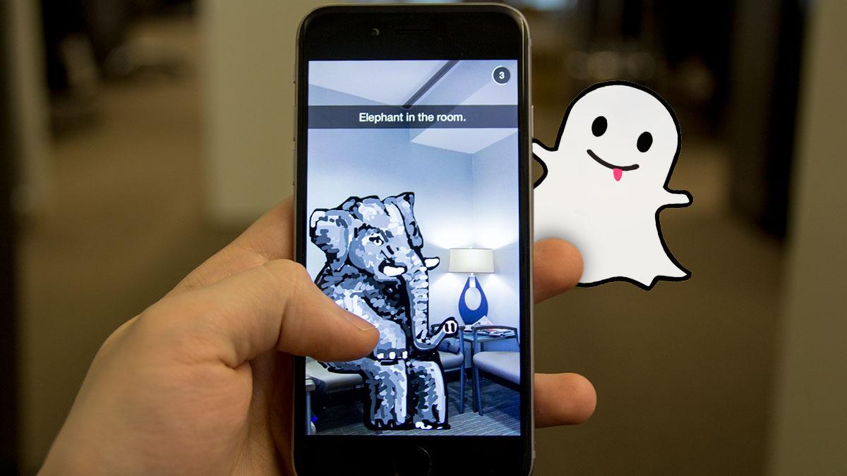 Vi kan anbefale å følge «dabttll» på Snapchat, som legger ut Snap-kunstverk i story-strømmen sin. Foto: Niklas Plikk, Teknofil.no.