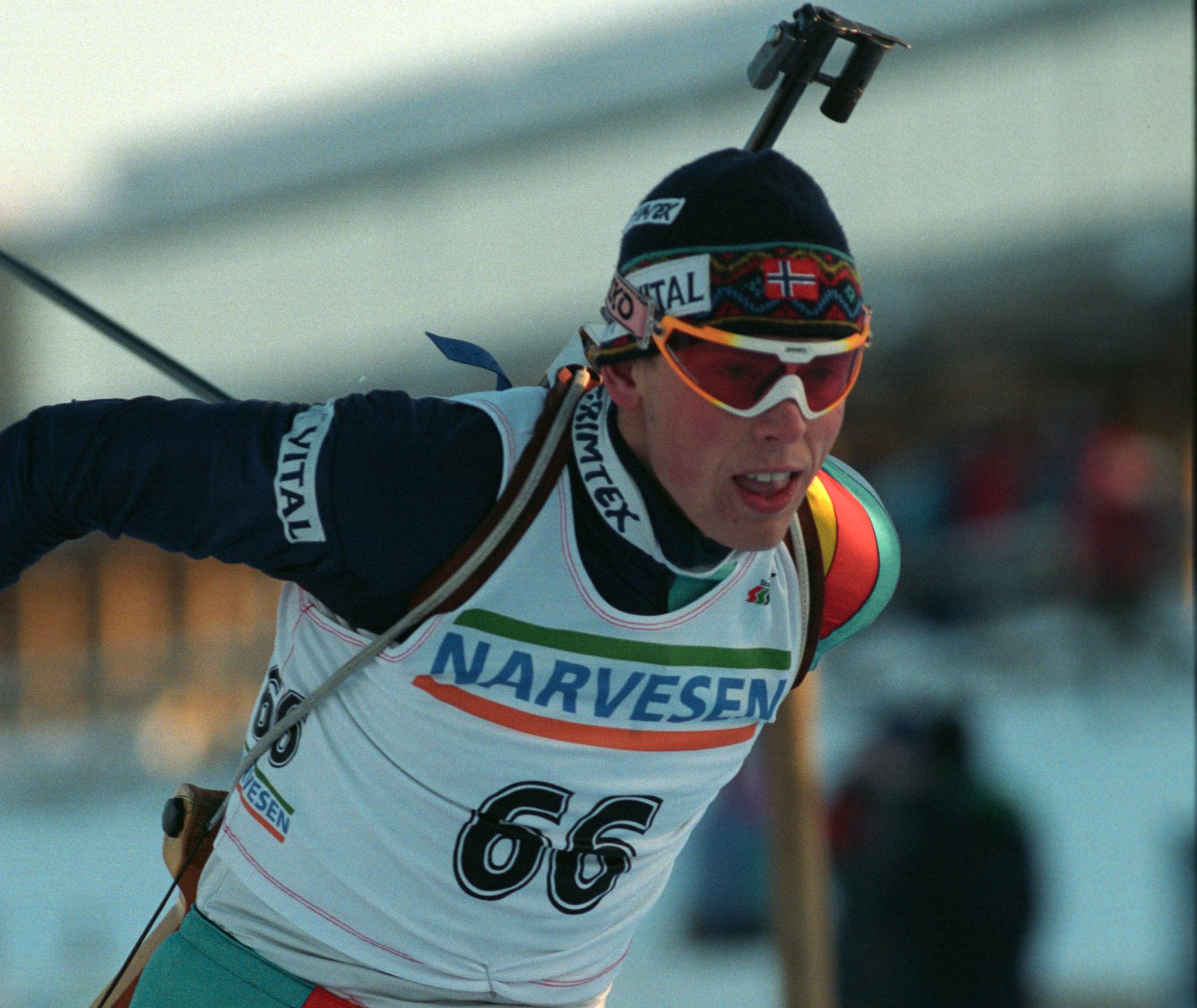 Halvard Hanevold i 1993 - året etter at han kom med på landslaget. 