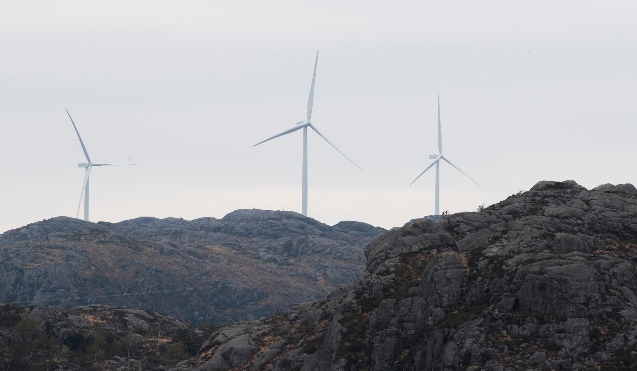 Vindkraftkommuner får saftig utbetaling for fjoråret