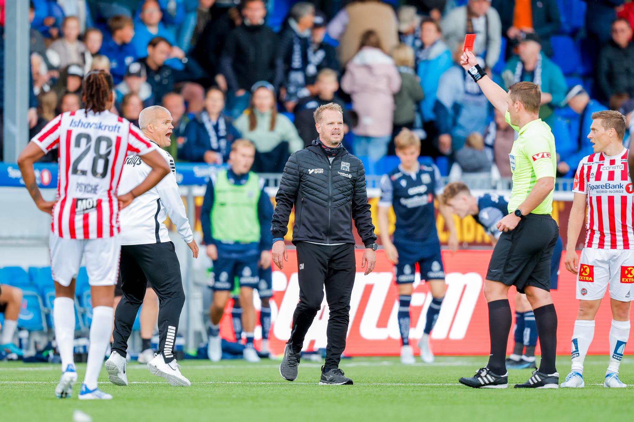 Kristiansund saves a point with a penalty in extra time