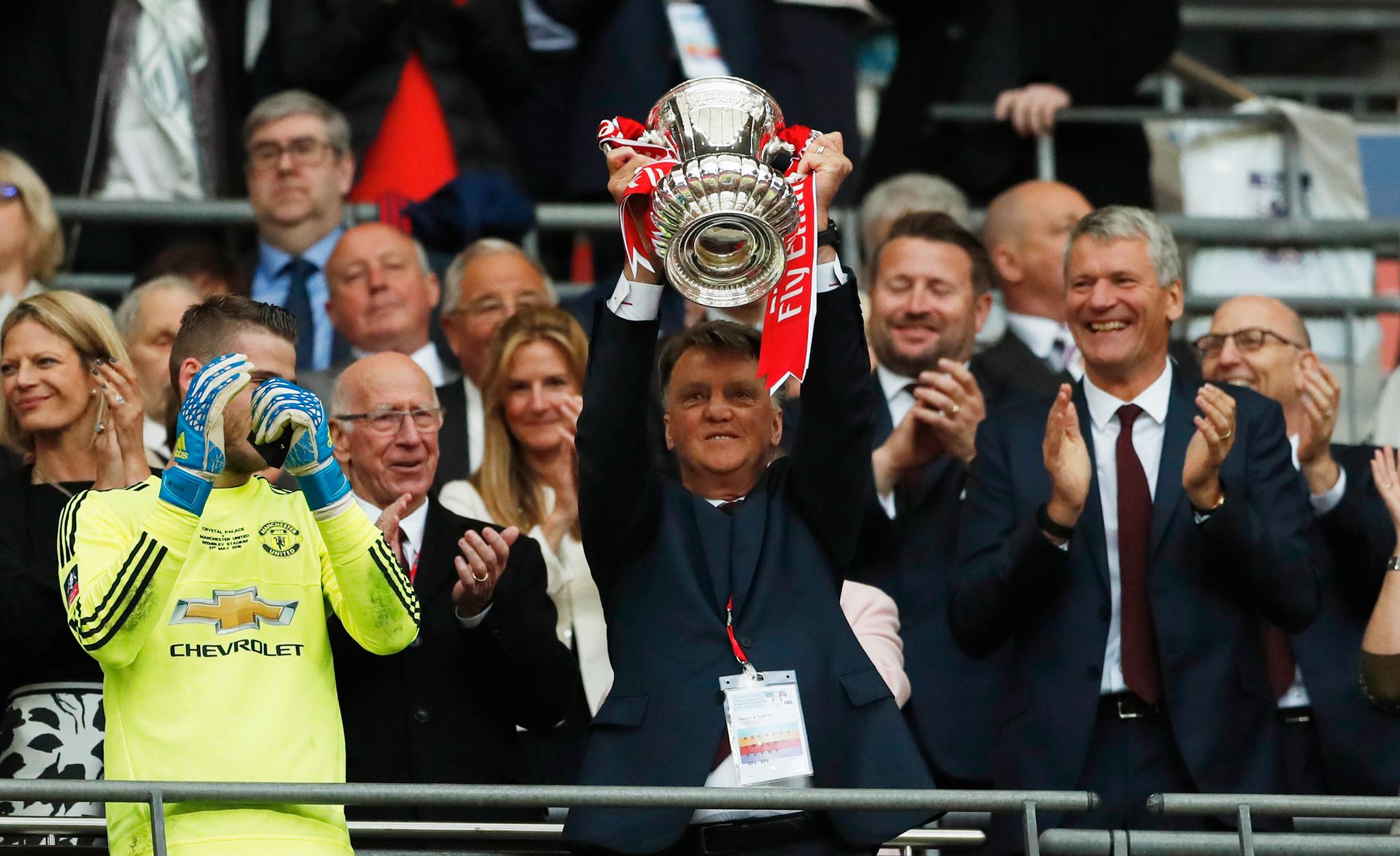 Det siste Louis van Gaal gjorde som Manchester United-manager var å styre klubben til FA-cuptriumf i 2016.