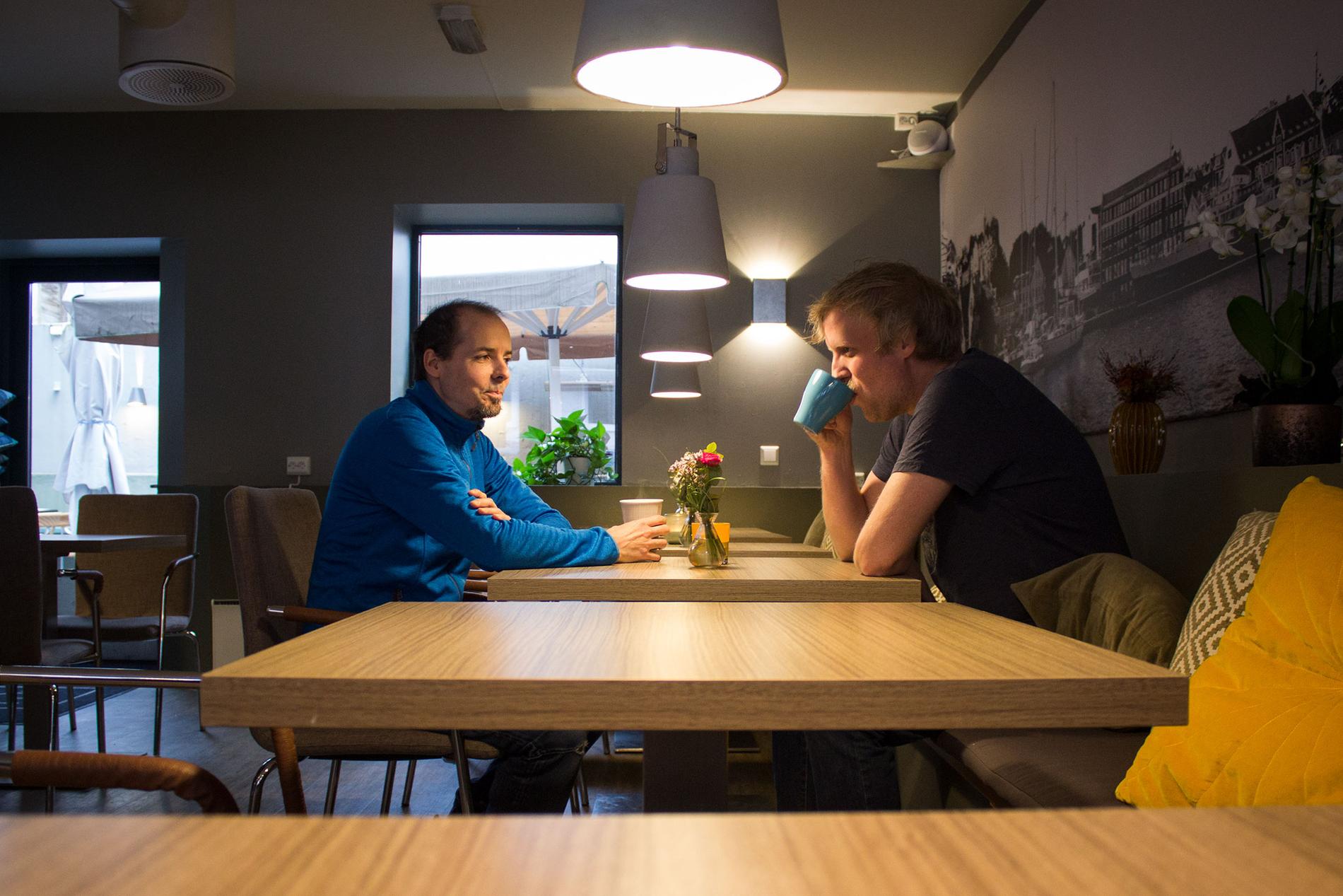 Robert Ottesen og Haakon Mørch flyttet inn i Eiganesveien sommeren 2017. I sitt første fulle år i drift, har restauranten klart å gå med overskudd. 