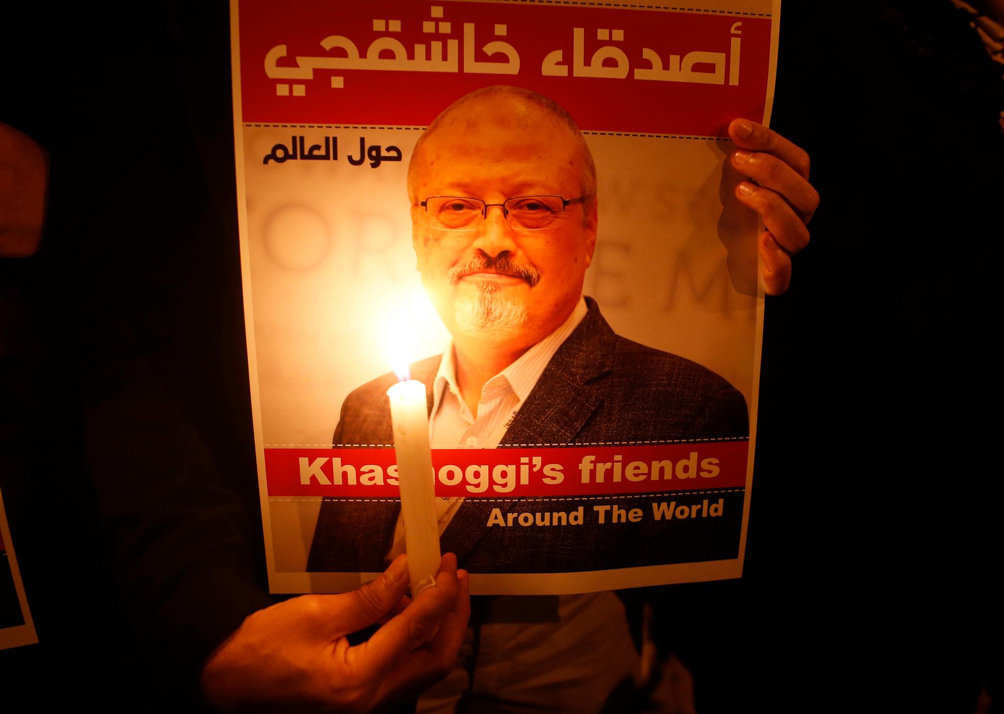  Jamal Khashoggi ble drept i den saudiarabiske ambassaden i Istanbul 2. oktober.