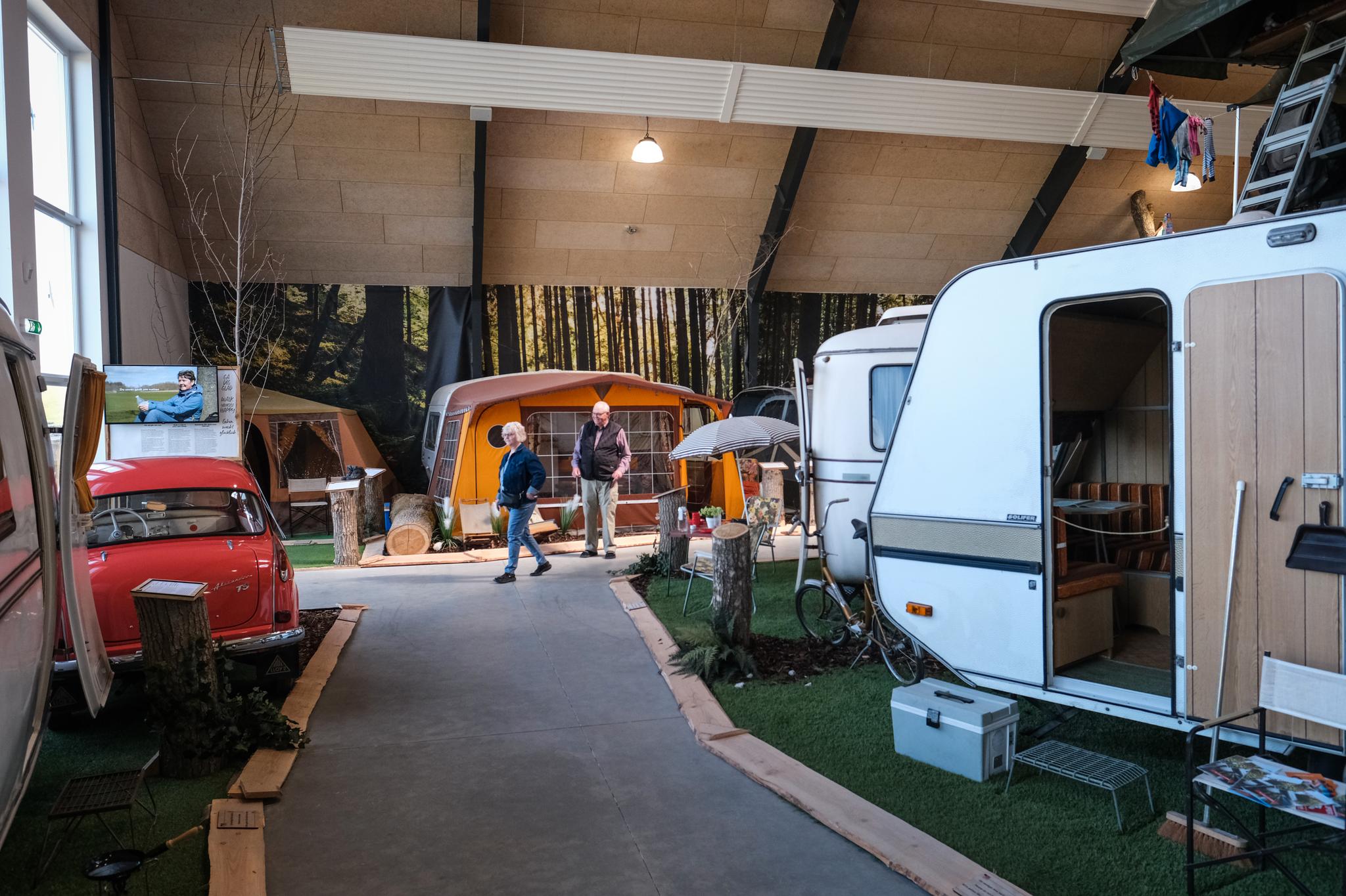 I 2022 åpner Europas første campingmuseum på Egeskov slott. Samlingen består av både historisk og nytt campingutstyr. 