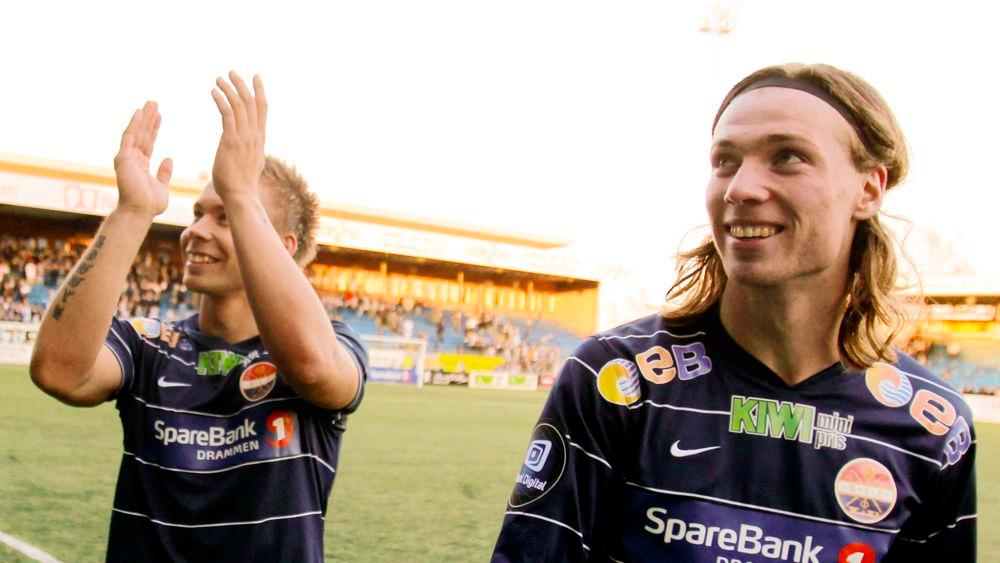 Marcus Pedersen og Jo Inge Berget er to av unggutta i Strømsgodset.