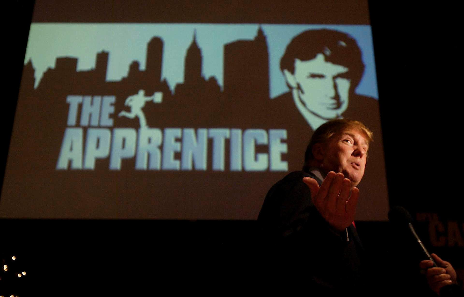 Donald Trump tjente mye penger på TV-serien The Apprentice.