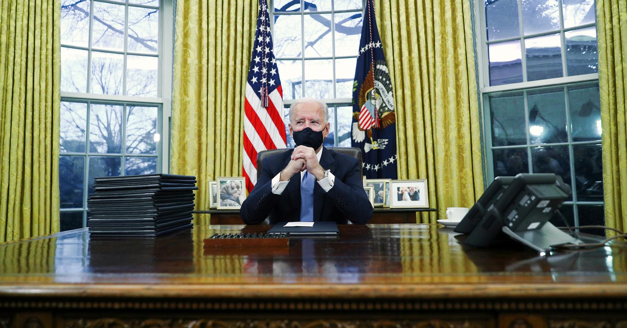 USAs president Joe Biden undertegnet en rekke presidentordrer i går ettermiddag amerikansk tid.